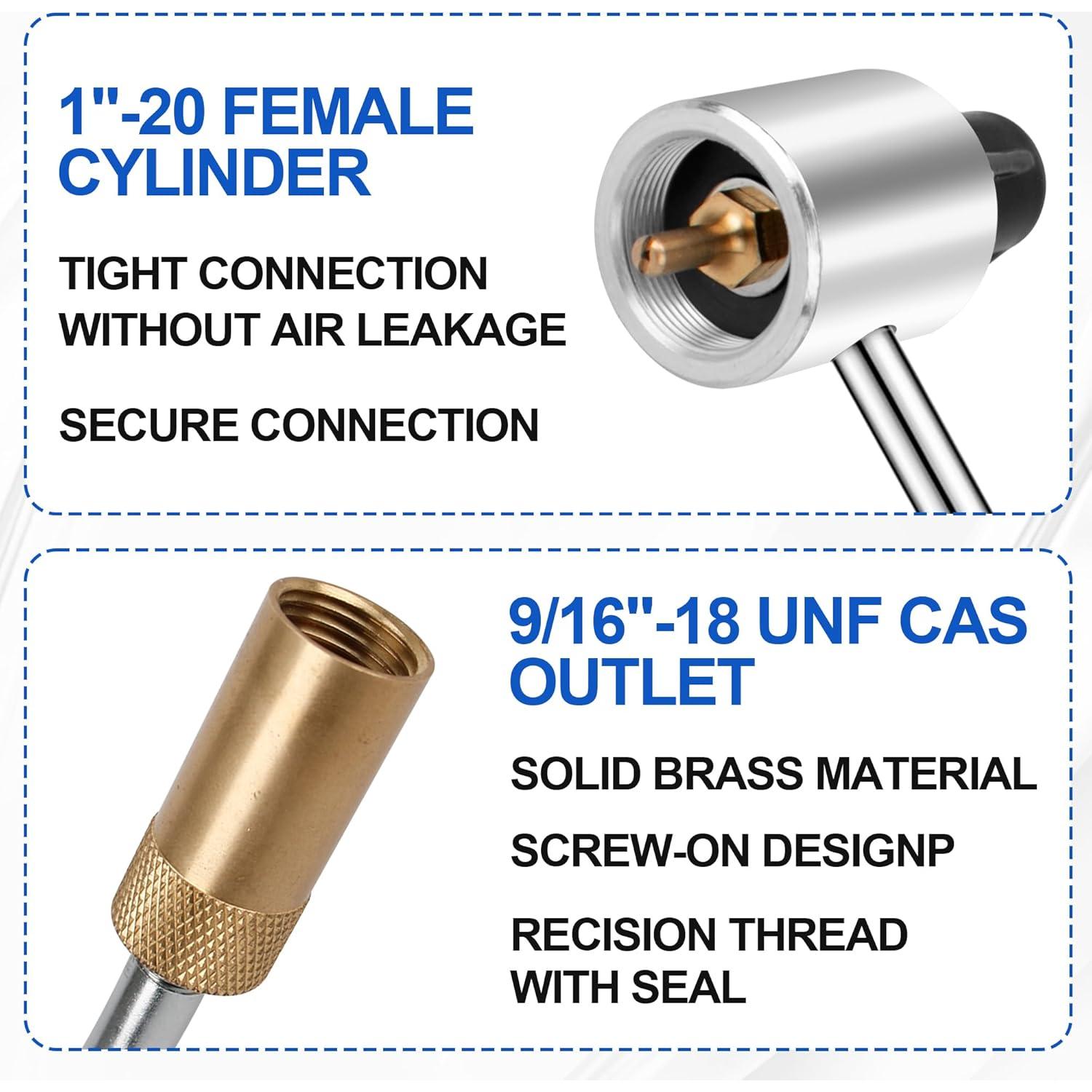 Regulador de Presión de Gas Propano Coleman 5430 15 PSI
