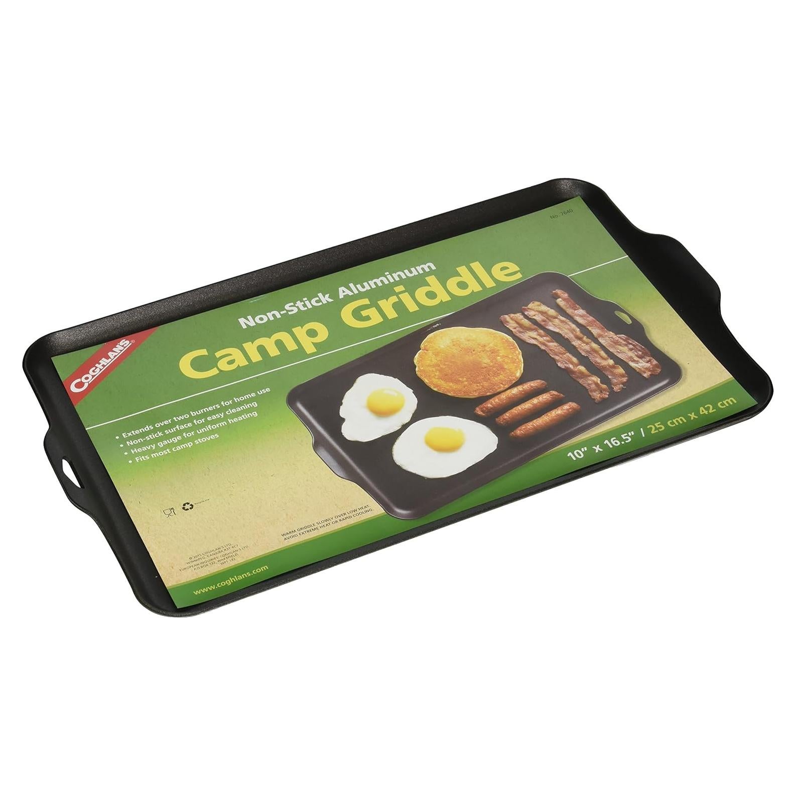 Plancha Antiadherente Coghlan's 7640 para Dos Quemadores 25x42 cm