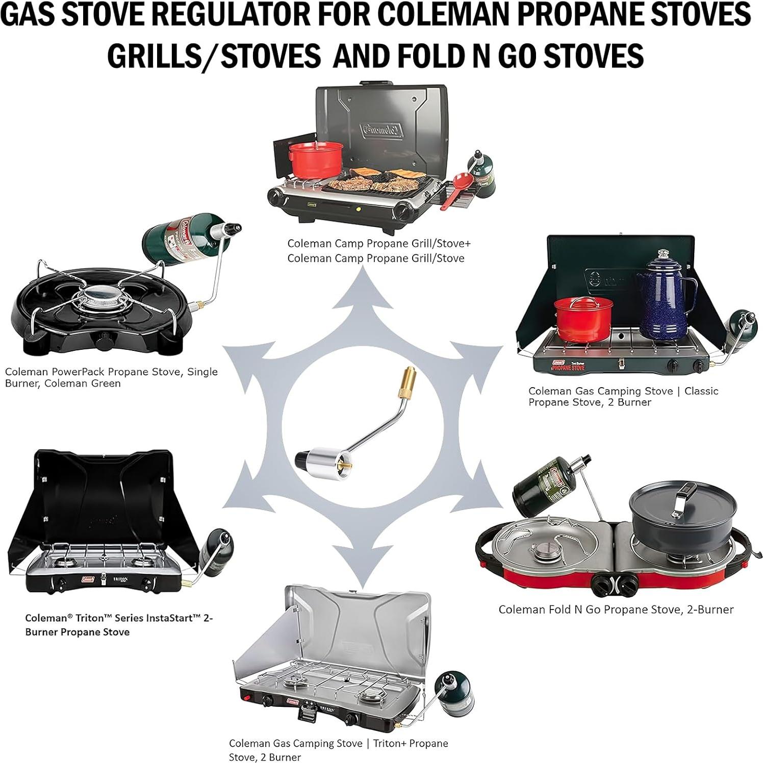 Regulador de Presión de Estufa Coleman 5430 Repuesto 15 PSI