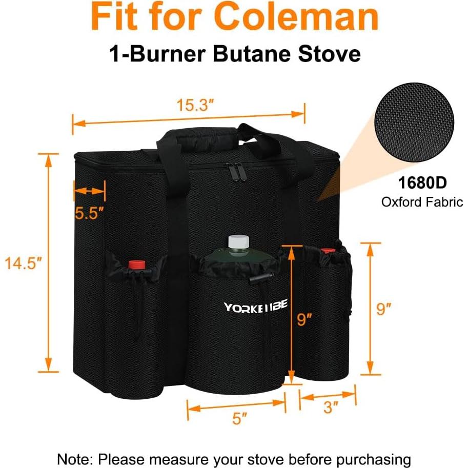 Bolsa de Transporte para Estufa de Camping Yorkenbe 1 Quemador