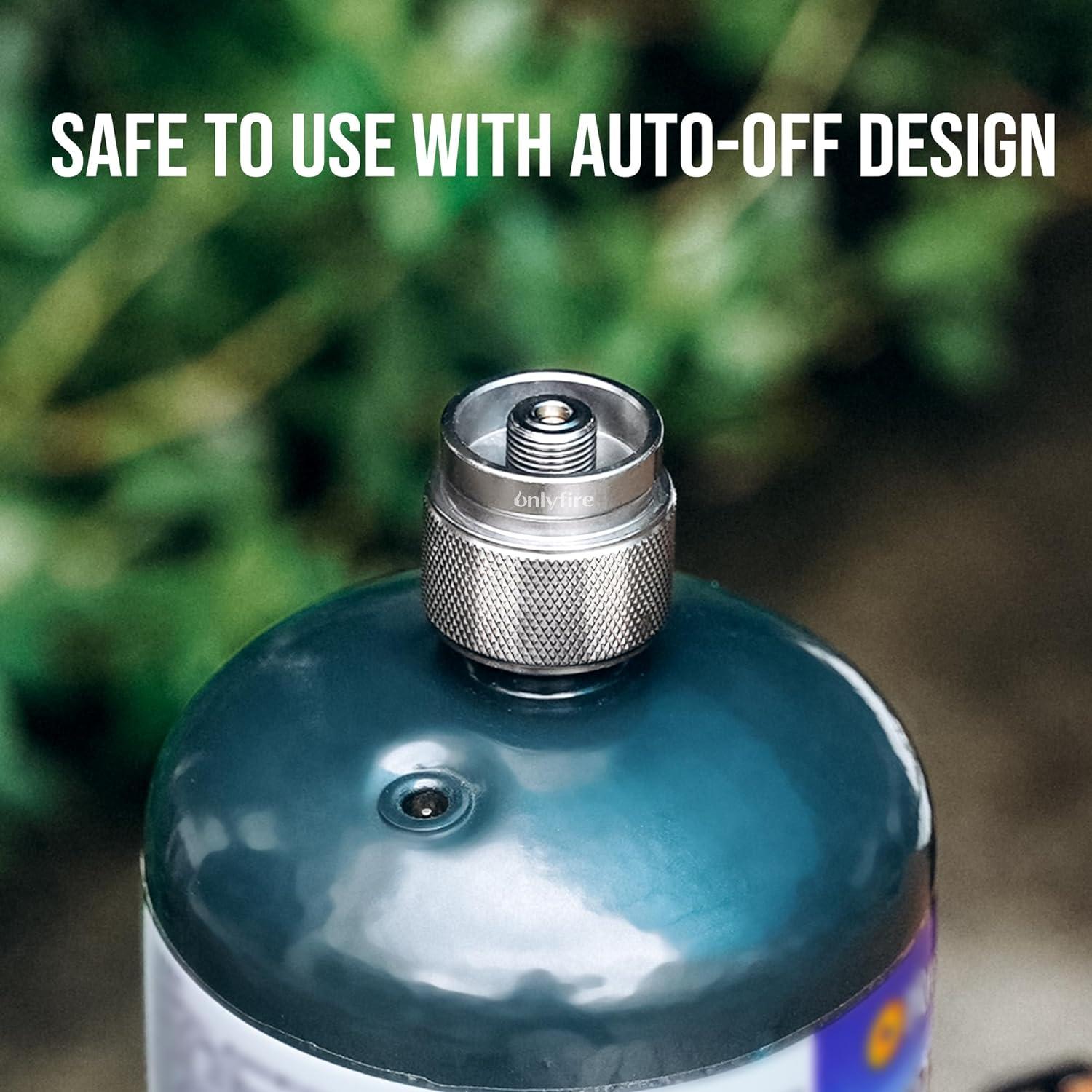 Adaptador de Estufa Camping Onlyfire GS316 Propano 1lb