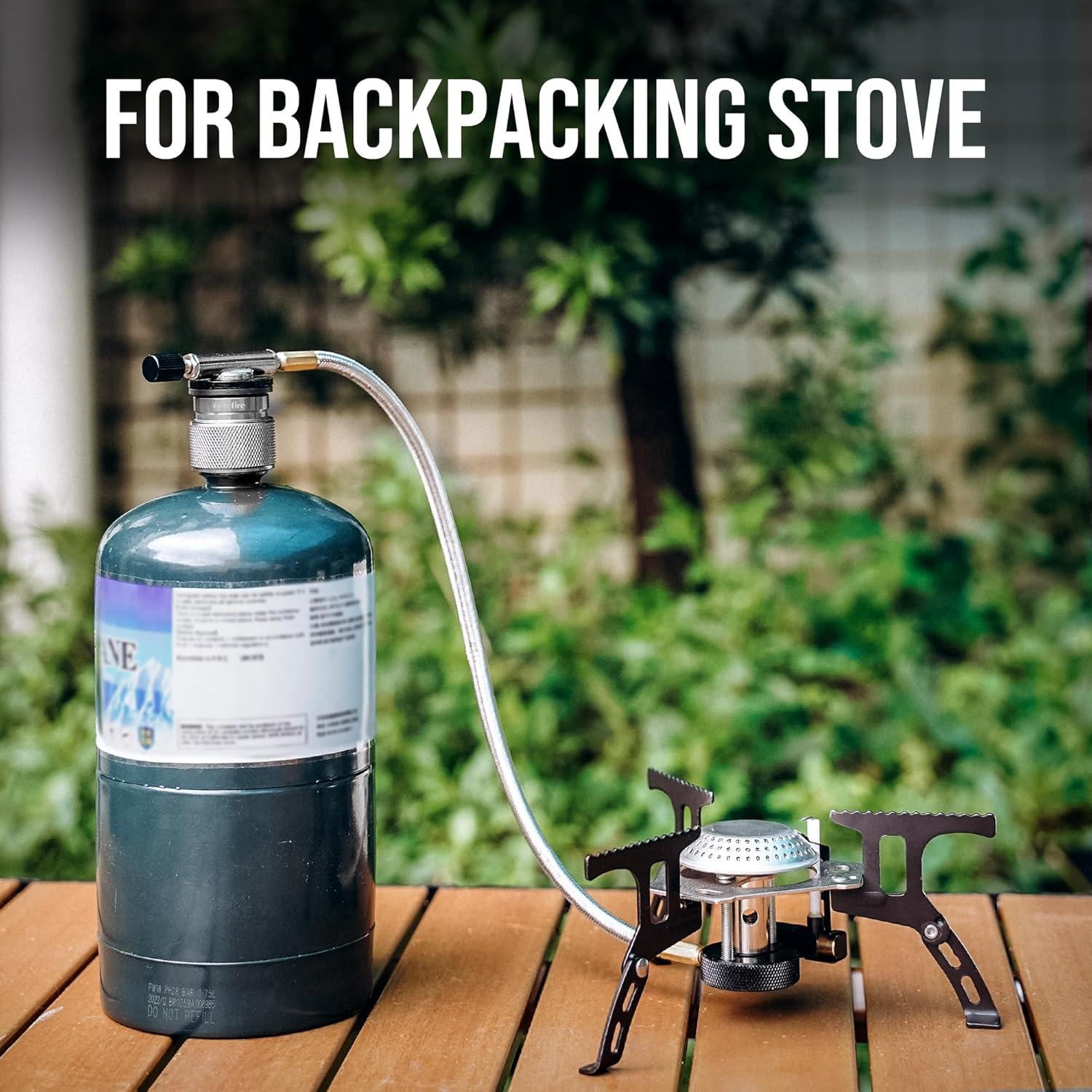 Adaptador de Estufa Camping Onlyfire GS316 Propano 1lb