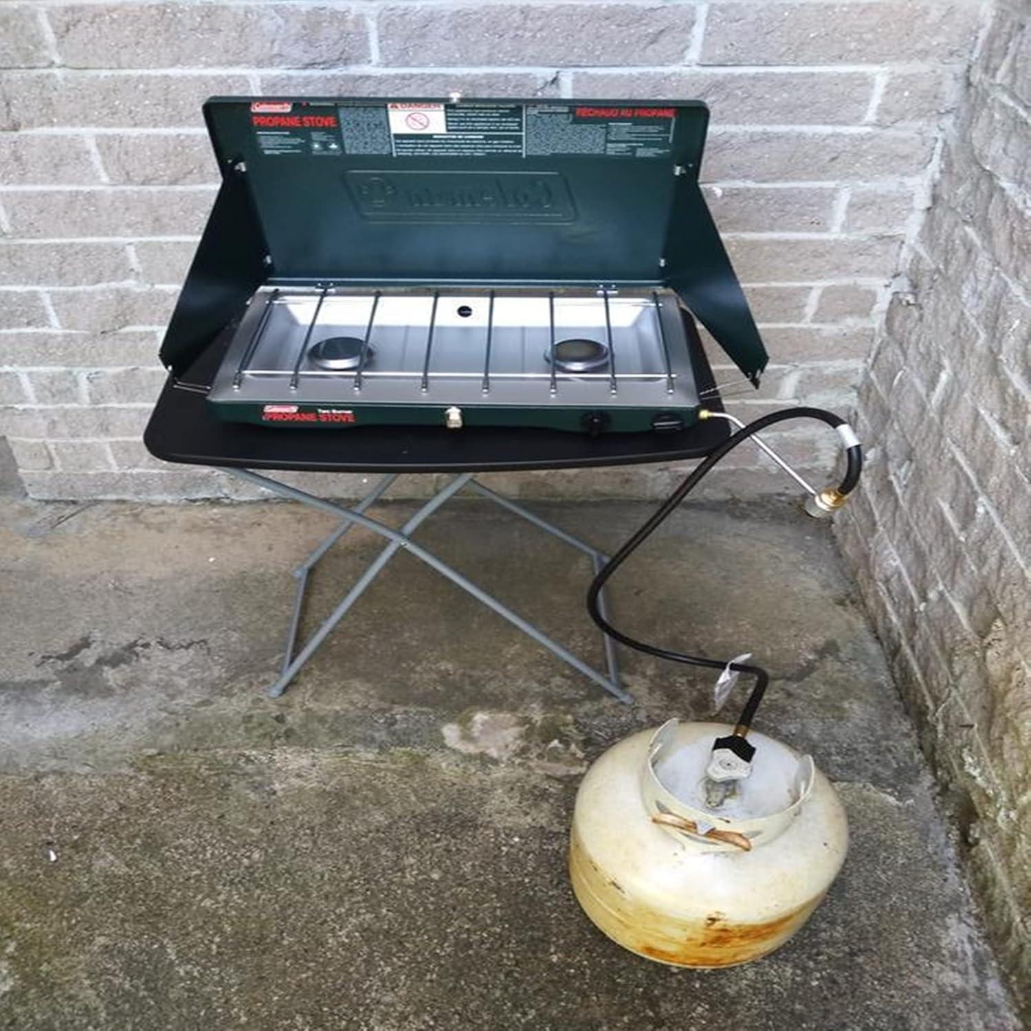 Adaptador de Manguera de Propano 6 Pies Coleman 1 lb a 20 lb