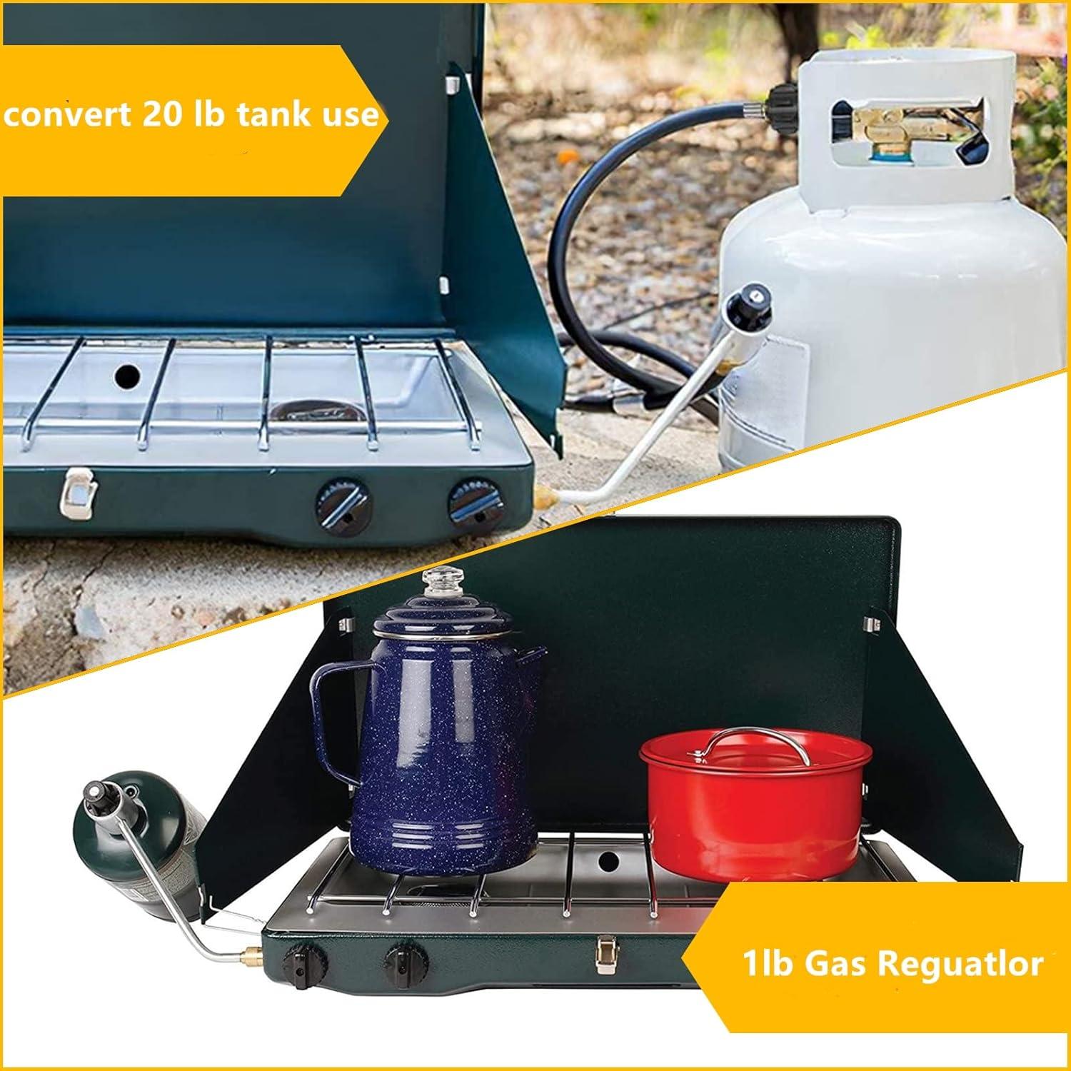 Adaptador de Manguera de Propano 6 Pies Coleman 1 lb a 20 lb