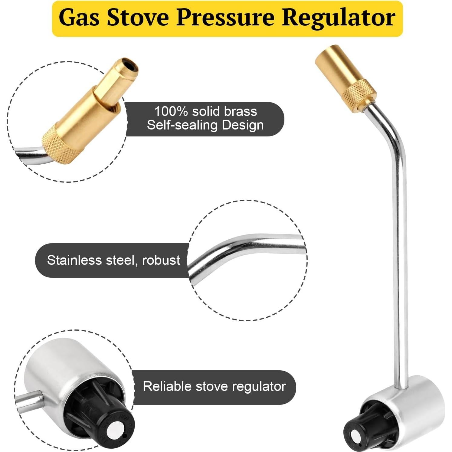 Regulador de Presión de Gas OJP 5430 para Estufas Coleman