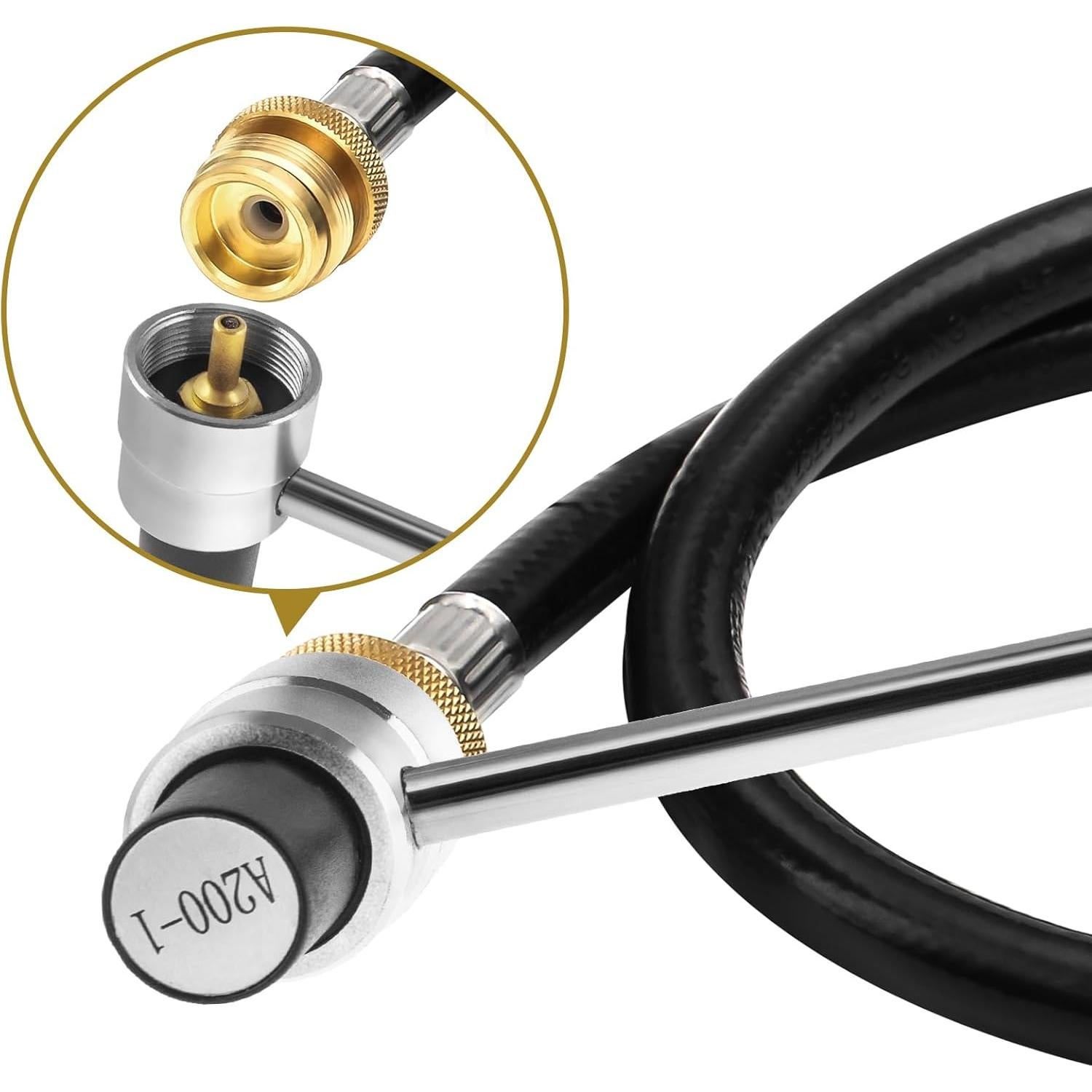 Regulador de Parrilla BMMXBI con Manguera de Propano 1.5m