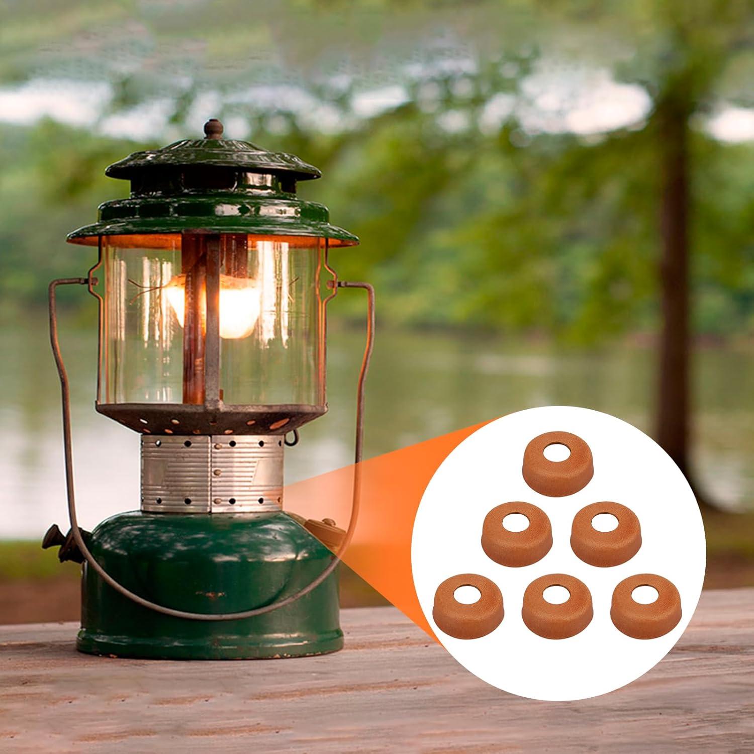 Accesorios para Linterna de Gas LVACODV - 6 Copas de Cuero