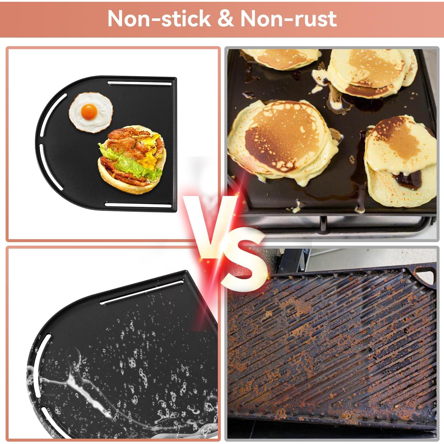 Sartén de Hierro Fundido Coleman 33 cm Antiadherente para Parrilla