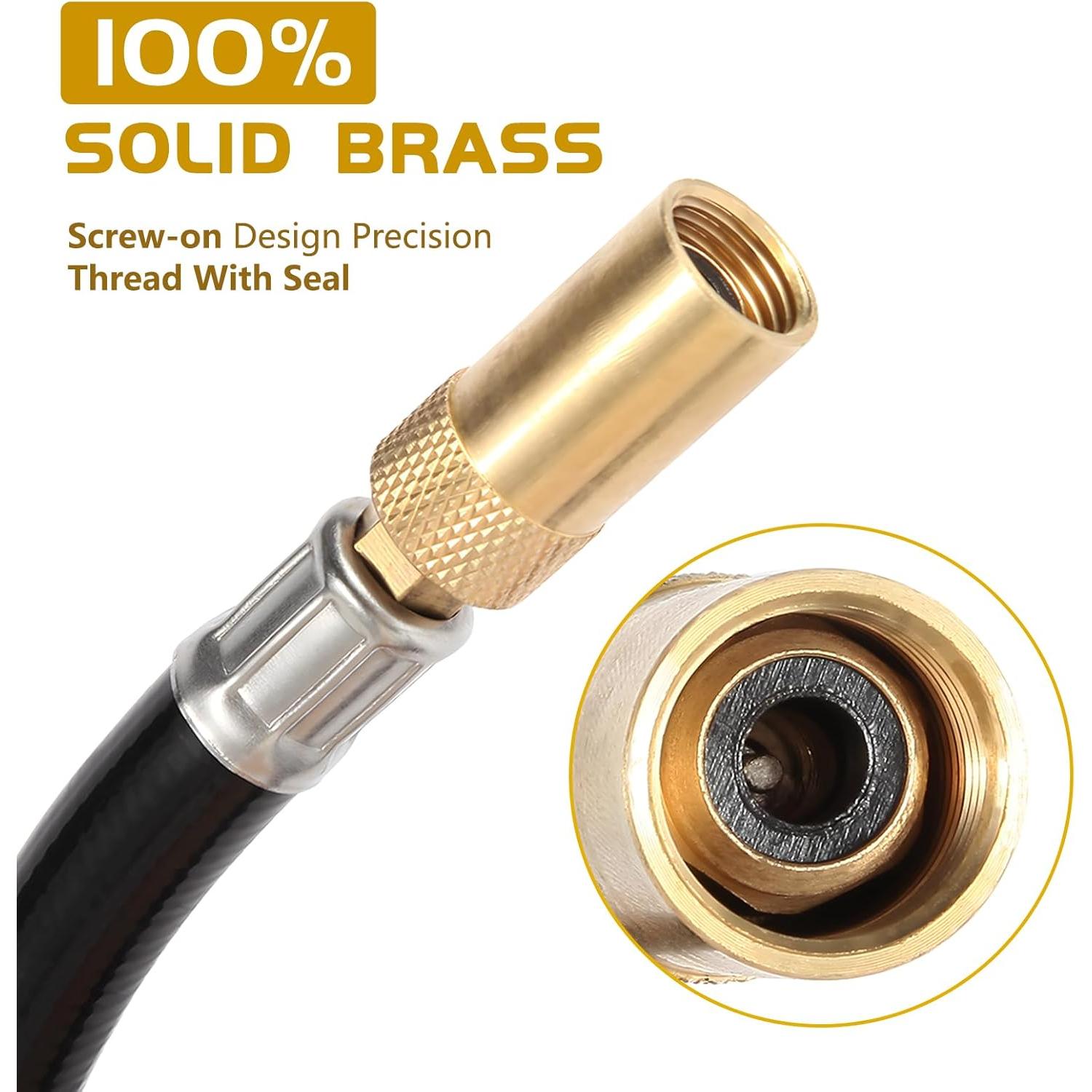 Propane Regulator 5430 Extension Hose 3FT for Coleman Propane Tank Propane Stoves Fold N Go Insta Start and Stansport Camping Stove Tube to Propane 1 Pound Cylinder Tank 15PSIG