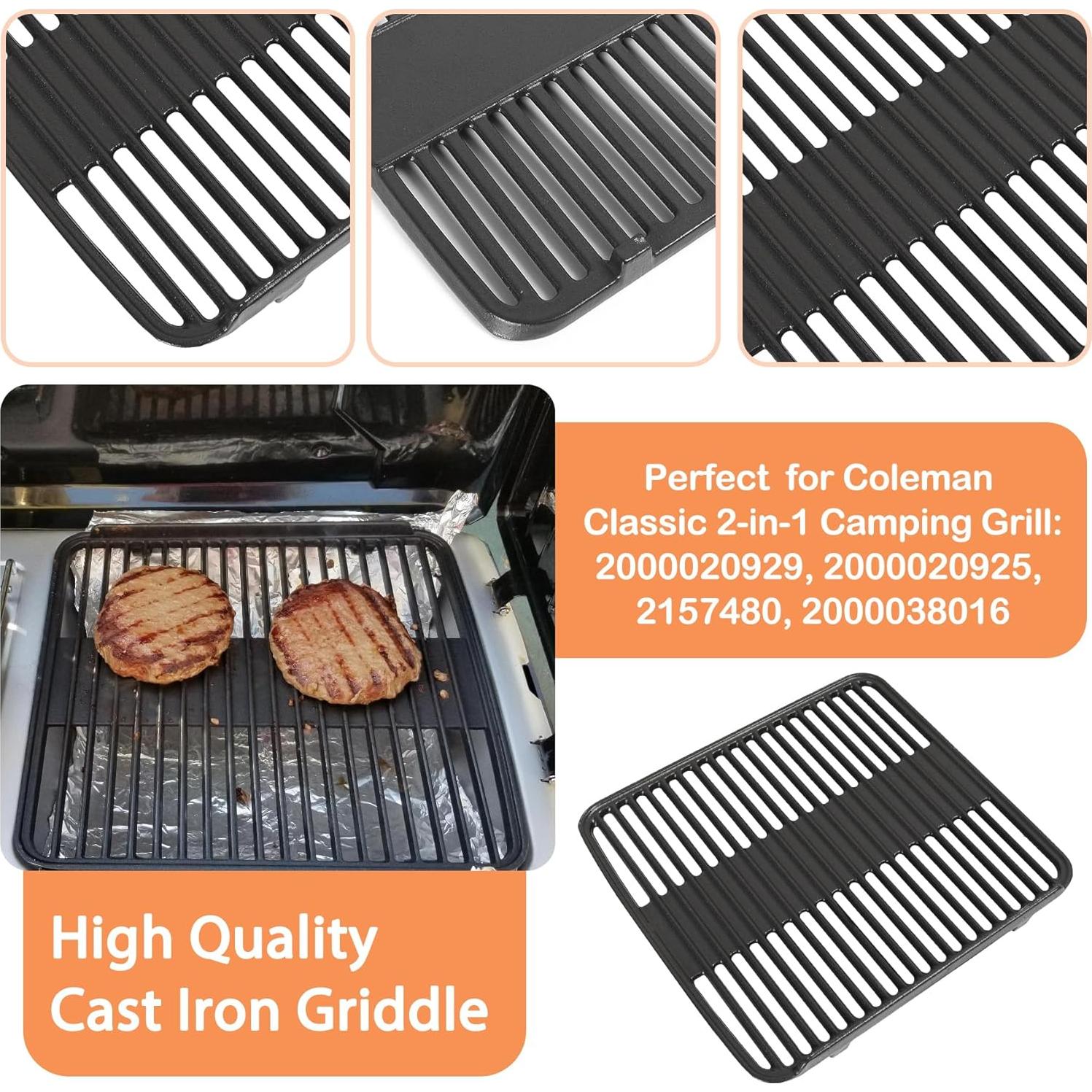 Rejilla de Parrilla de Hierro Fundido AJinTeby 31.5x29 cm