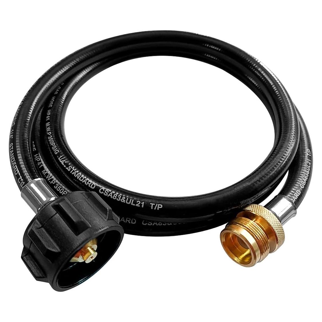 Adaptador de Manguera de Propano ANPTGHT 1.52m para Estufas y Parrillas