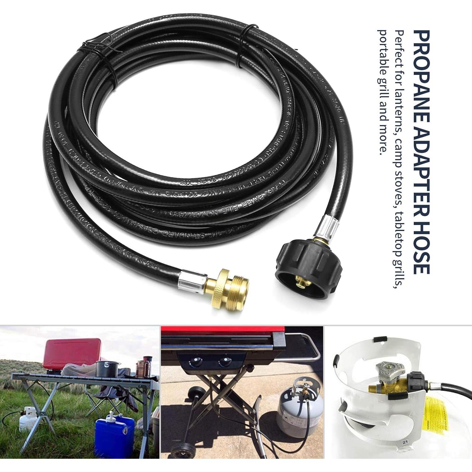 Adaptador de Manguera de Propano ANPTGHT 1.52m para Estufas y Parrillas