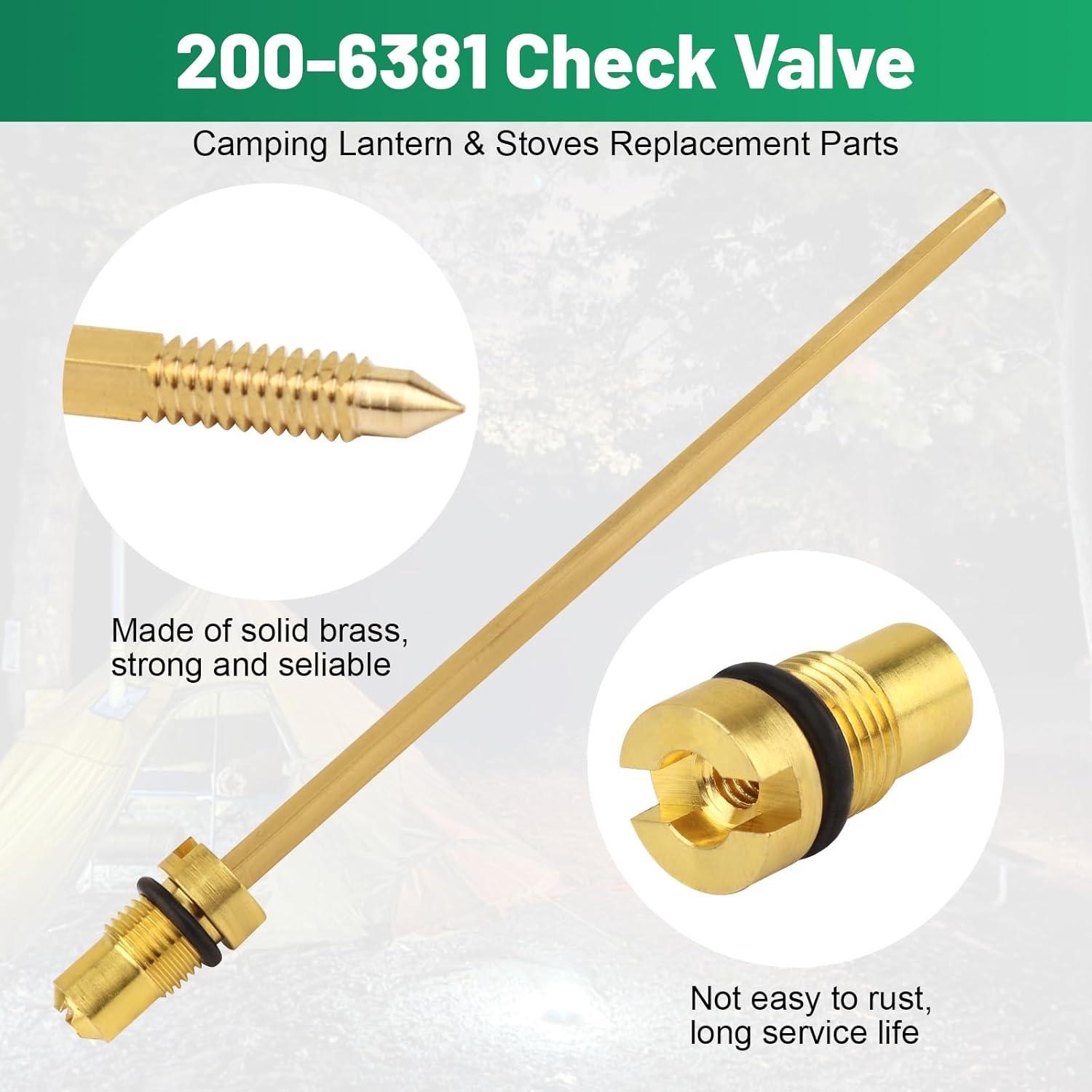 Conjunto de Válvula de Retención y Vástago de Aire XT - 2 Piezas