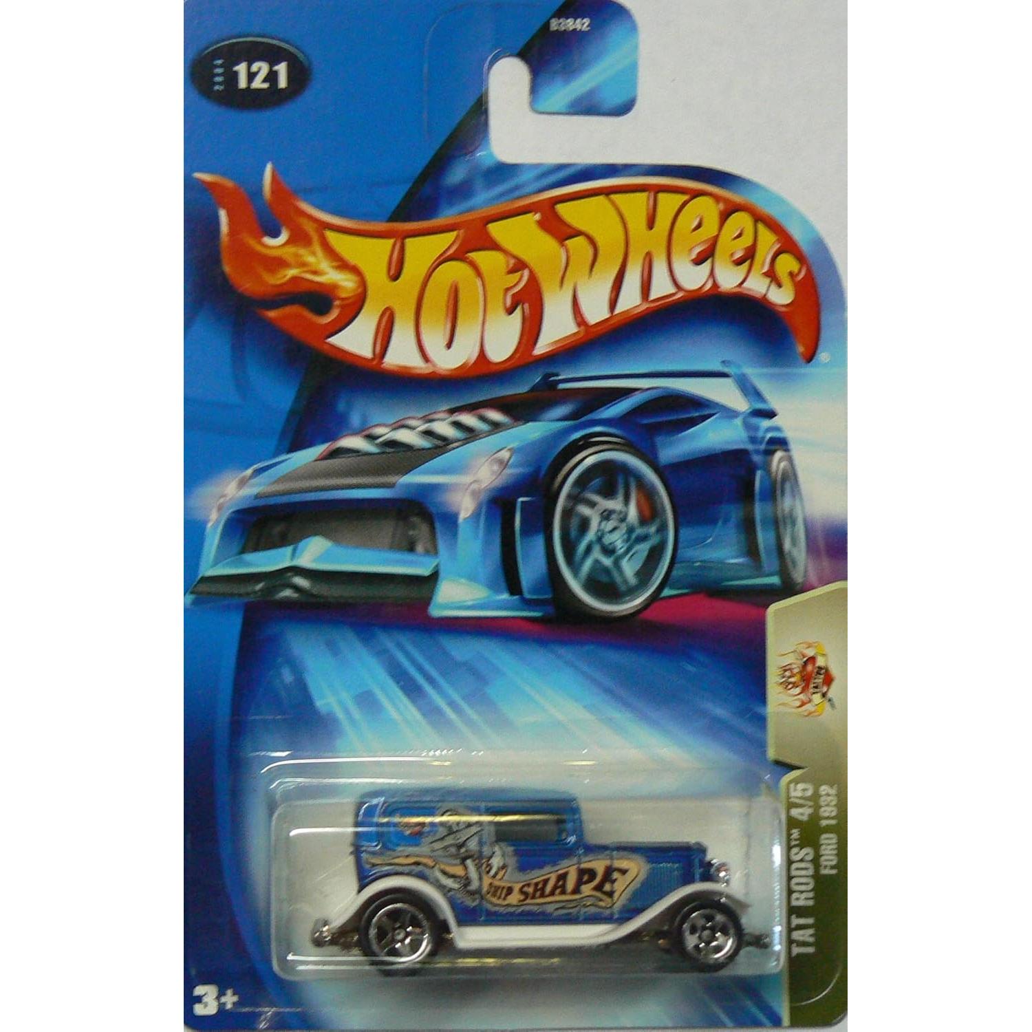 Coche Die Cast Hot Wheels 1932 Ford Azul 1:64