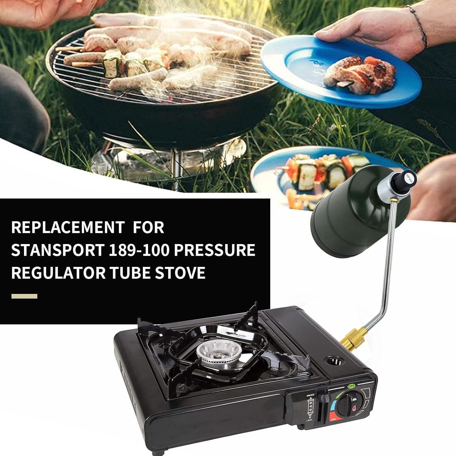 Regulador de Presión de Gas Propano MENSI 15PSI para Estufas