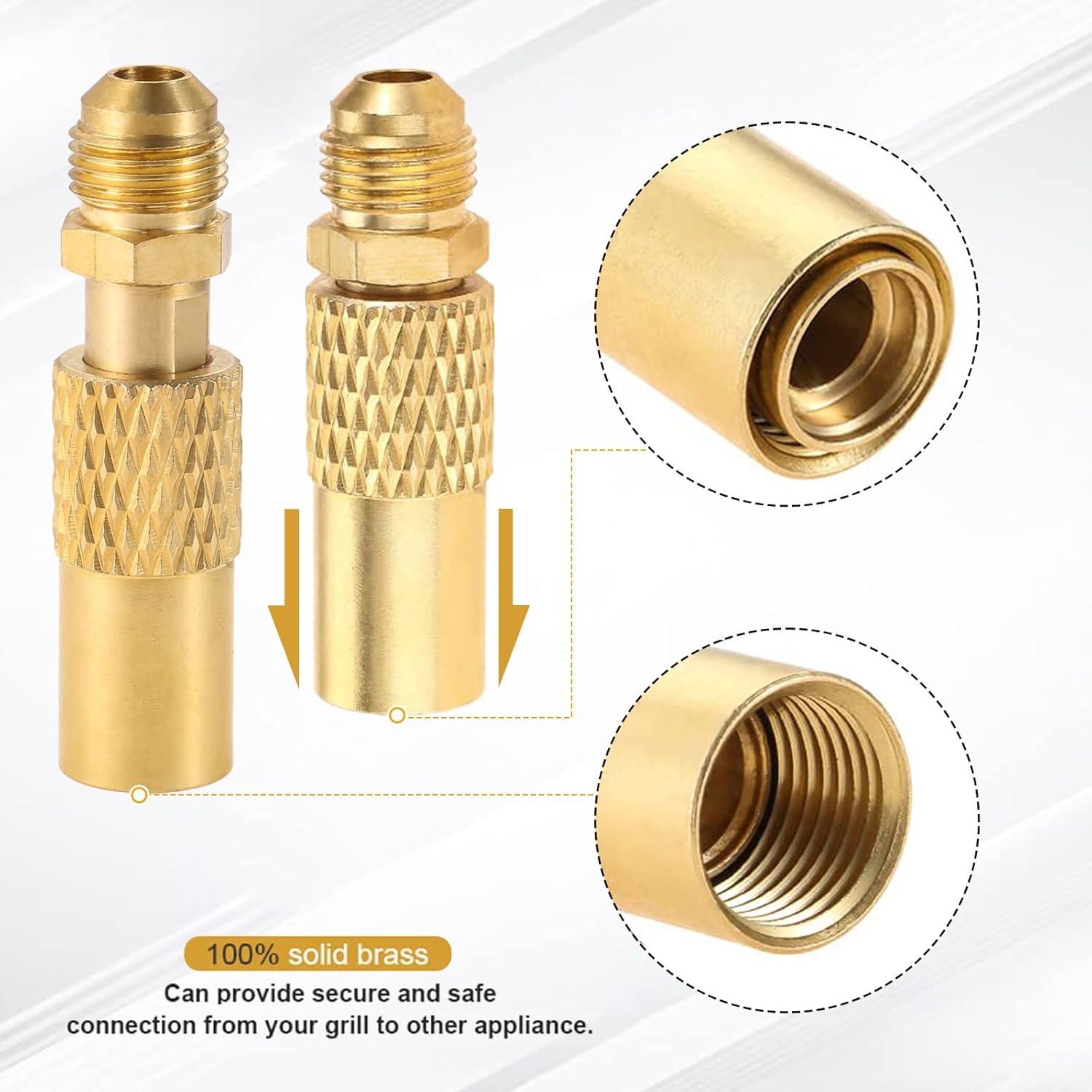 Adaptador de Rosca Macho 3/8" Hicello para Parrilla Coleman Roadtrip