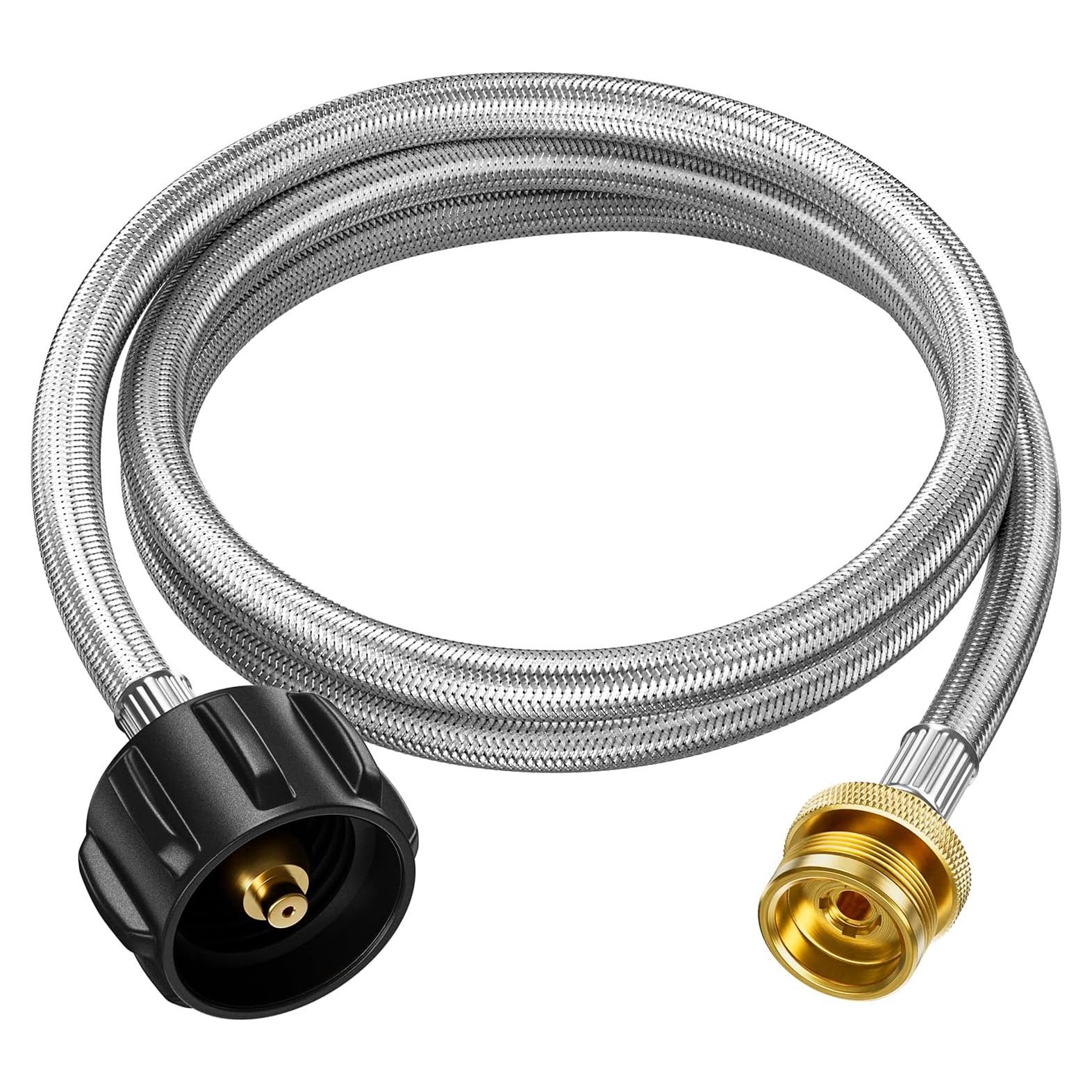 Adaptador Manguera Propano Rushare 1.52m para Parrillas y Estufas