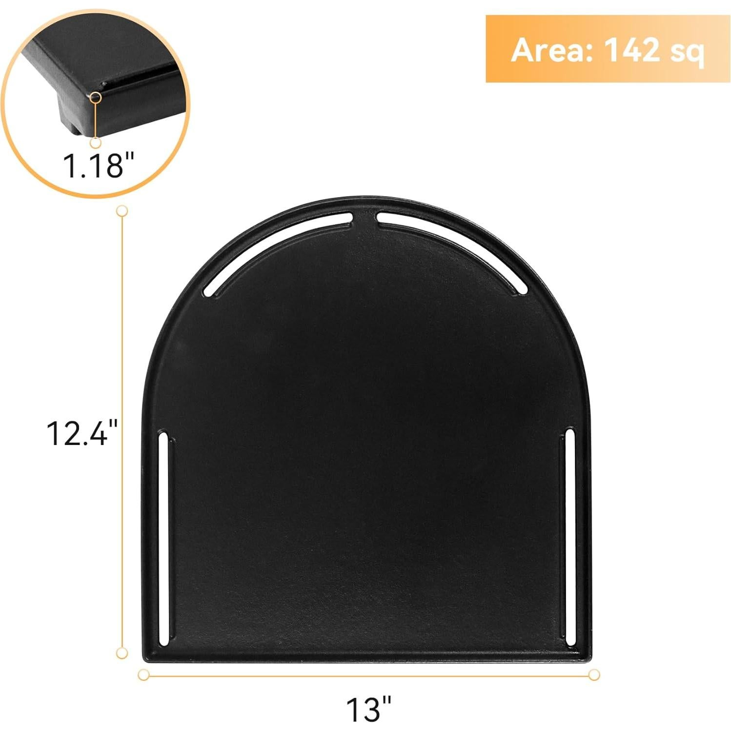 Plancha de Cocina de Hierro Fundido 33x31.5 cm FIRXZYMZ