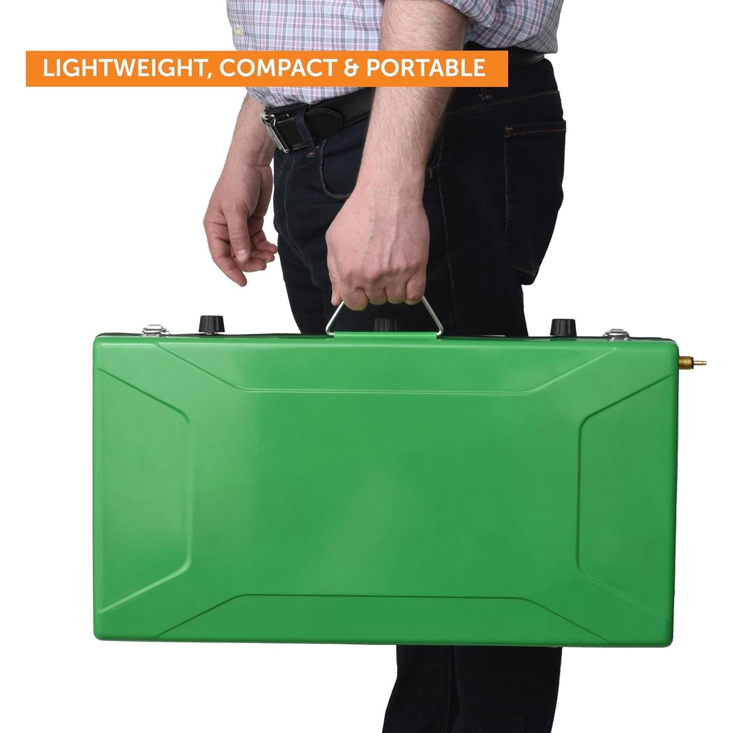 Estufa de Camping Flame King YSNBBQ-136M 3 Quemadores Propano