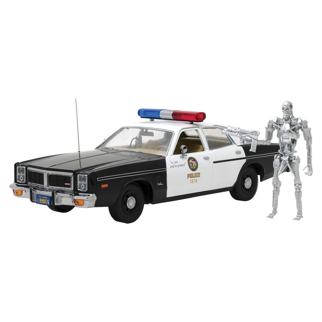Dodge Monaco 1977 Greenlight con figura T-800 1:18