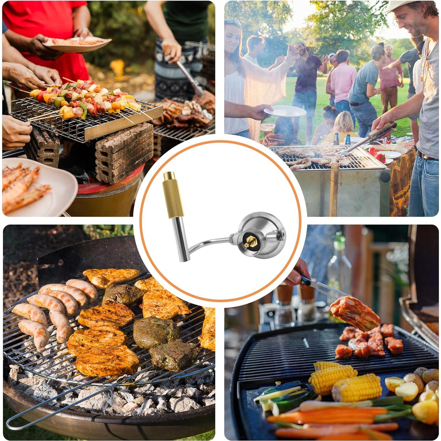 Adaptador de regulador de gas AJinTeby para parrillas Coleman