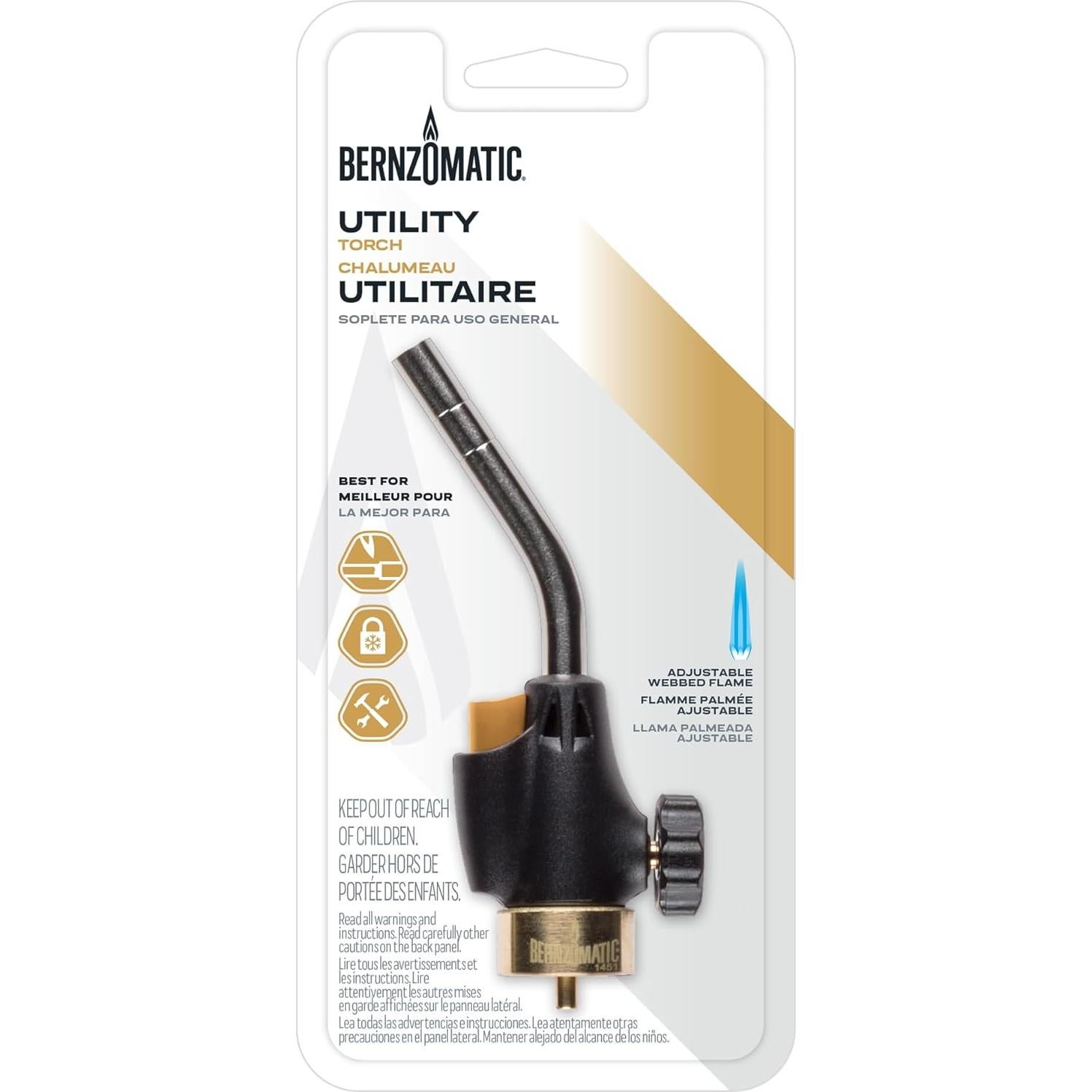 Antorcha de Propano Bernzomatic 2301 con Encendido por Gatillo