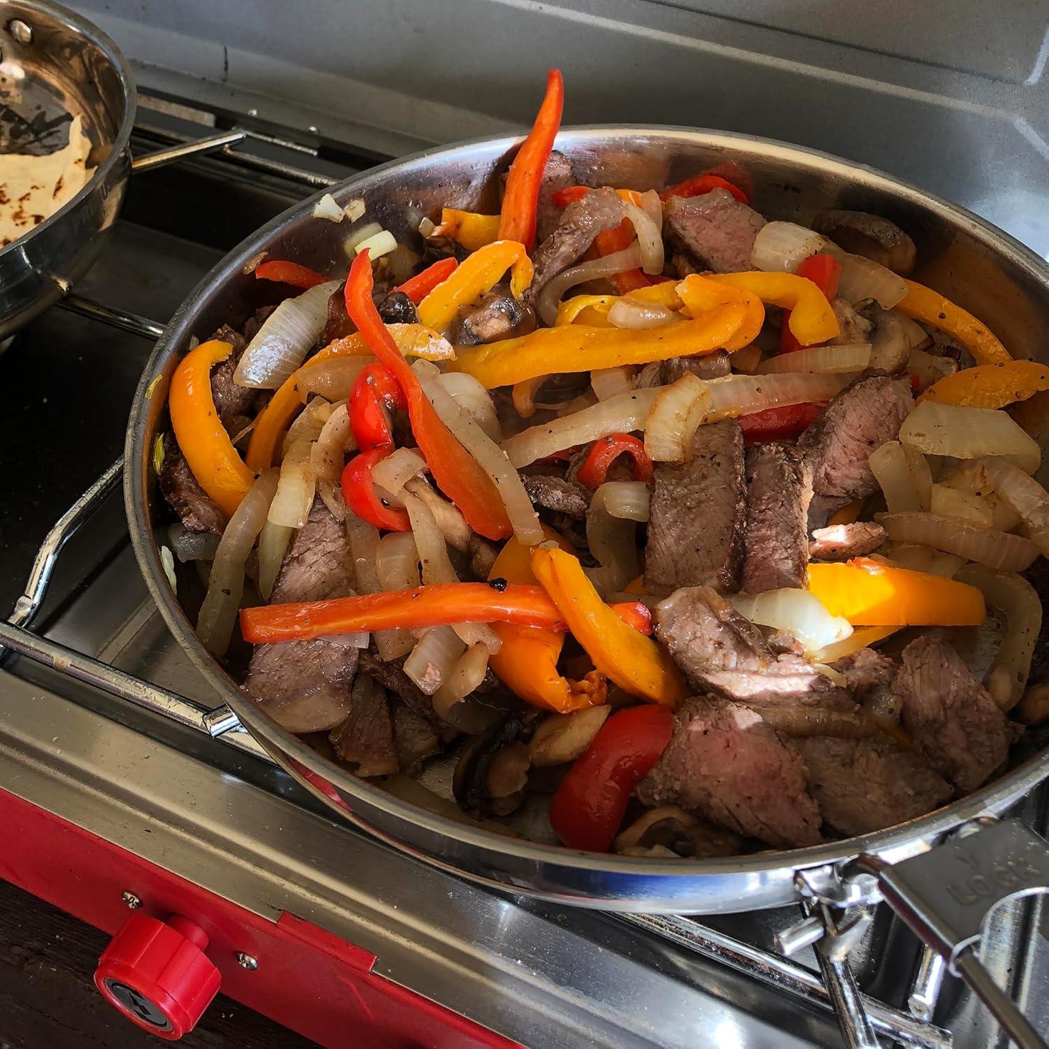 Estufa de Camping Primus Profile 2 Quemadores Gas 4100W Negra