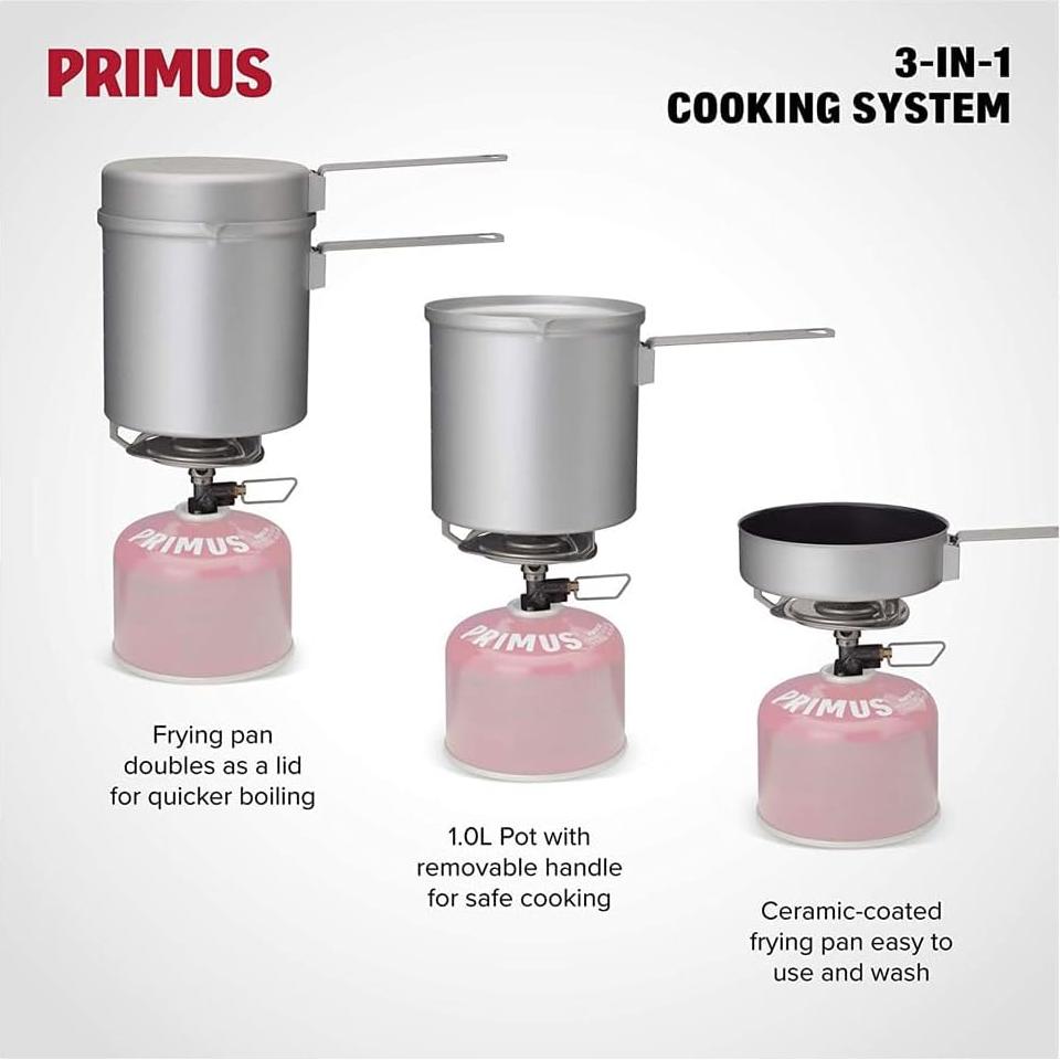 Kit de Cocina de Senderismo Primus P-351150 0.5L Compacto