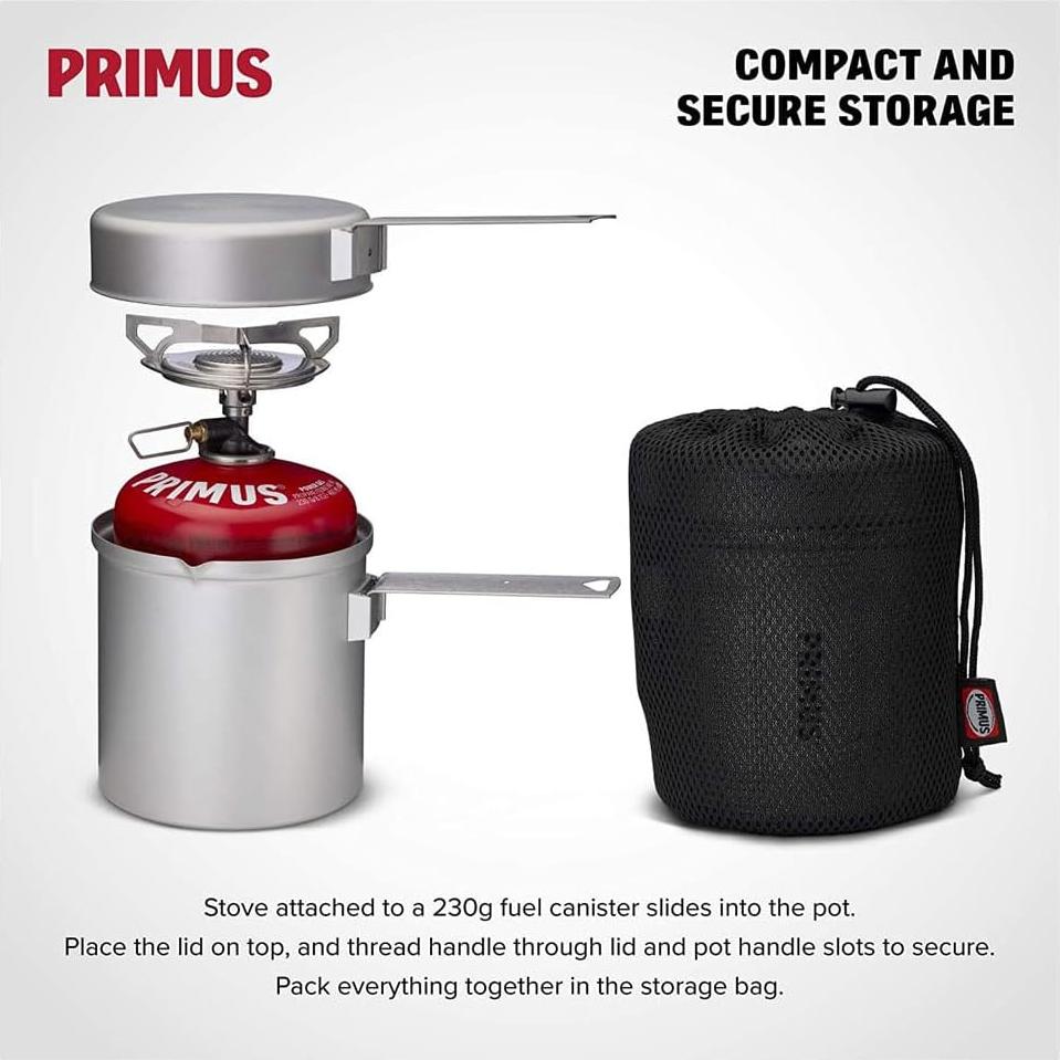 Kit de Cocina de Senderismo Primus P-351150 0.5L Compacto
