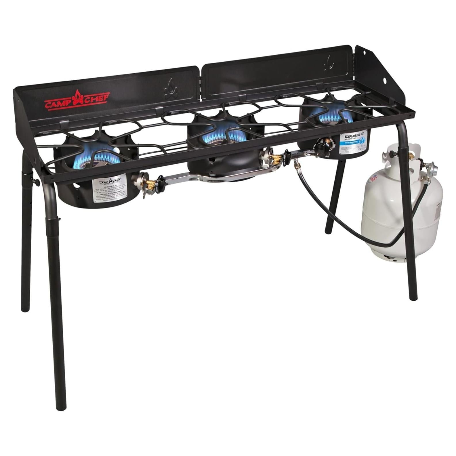 Estufa de Camping Camp Chef Explorer EX90LW 3 Quemadores Propano