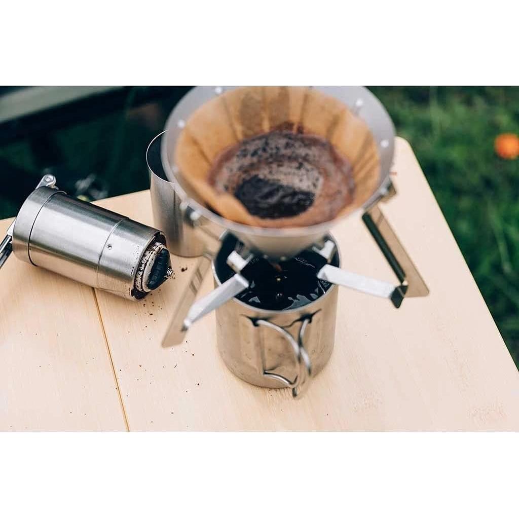Molinillo de Café Manual Snow Peak Field Barista Acero Inoxidable