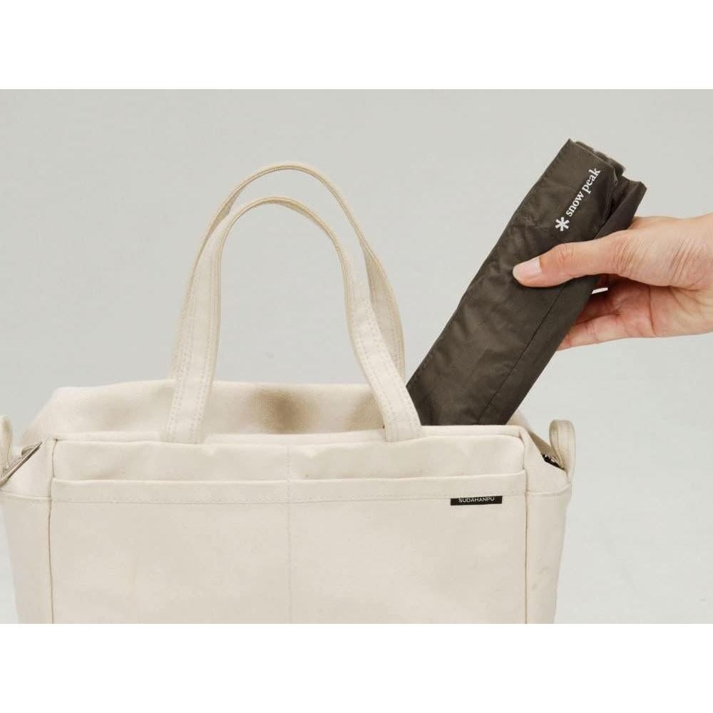 Paraguas Ultra-Ligero Snow Peak 83.82 cm Gris Plegable