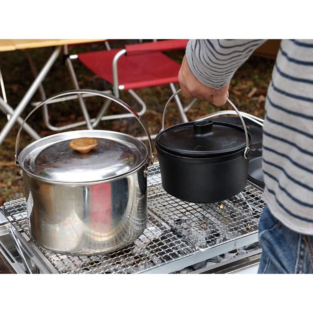 Cocinero Dúo de Hierro Fundido Snow Peak - 8 Piezas