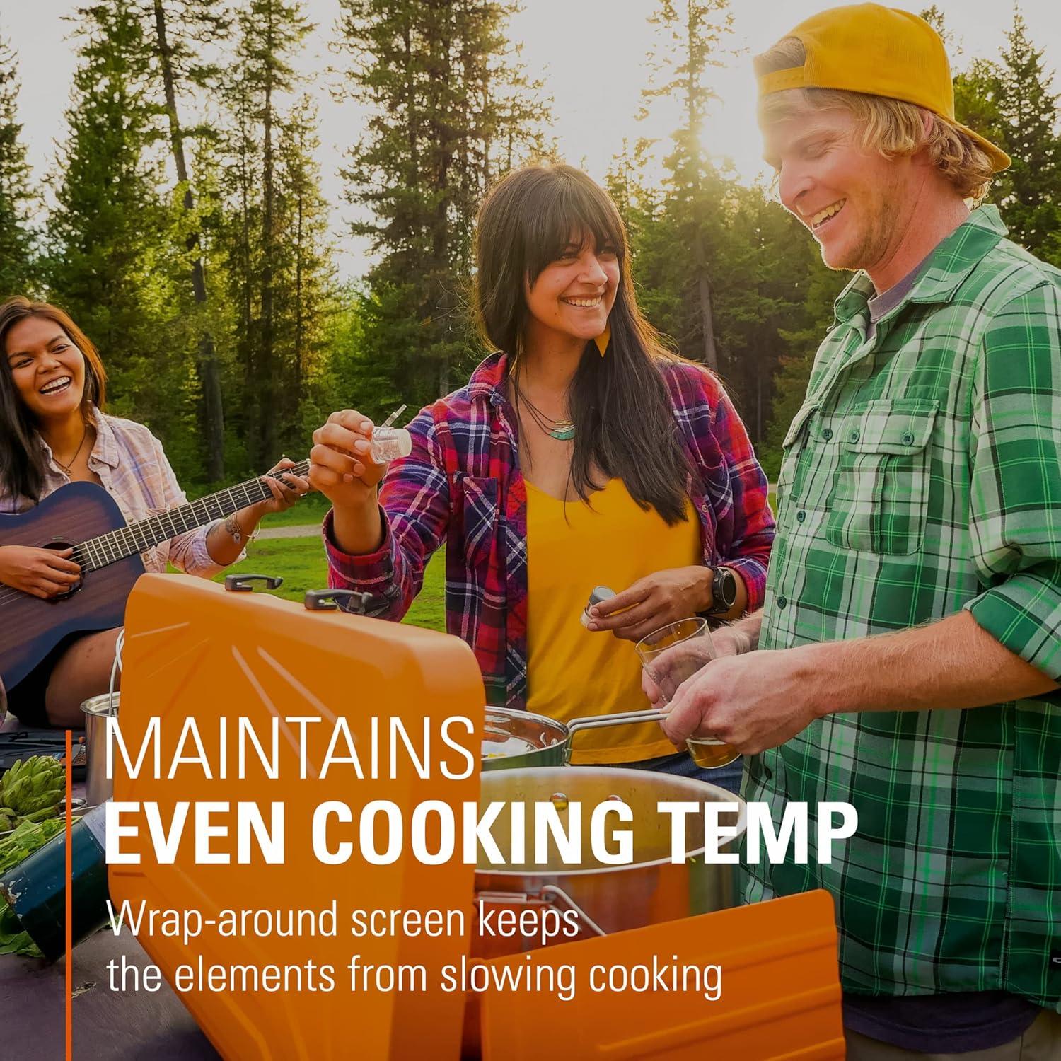 Estufa de Camping GSI Outdoors Selkirk 540+ 14,000 BTU Doble Quemador