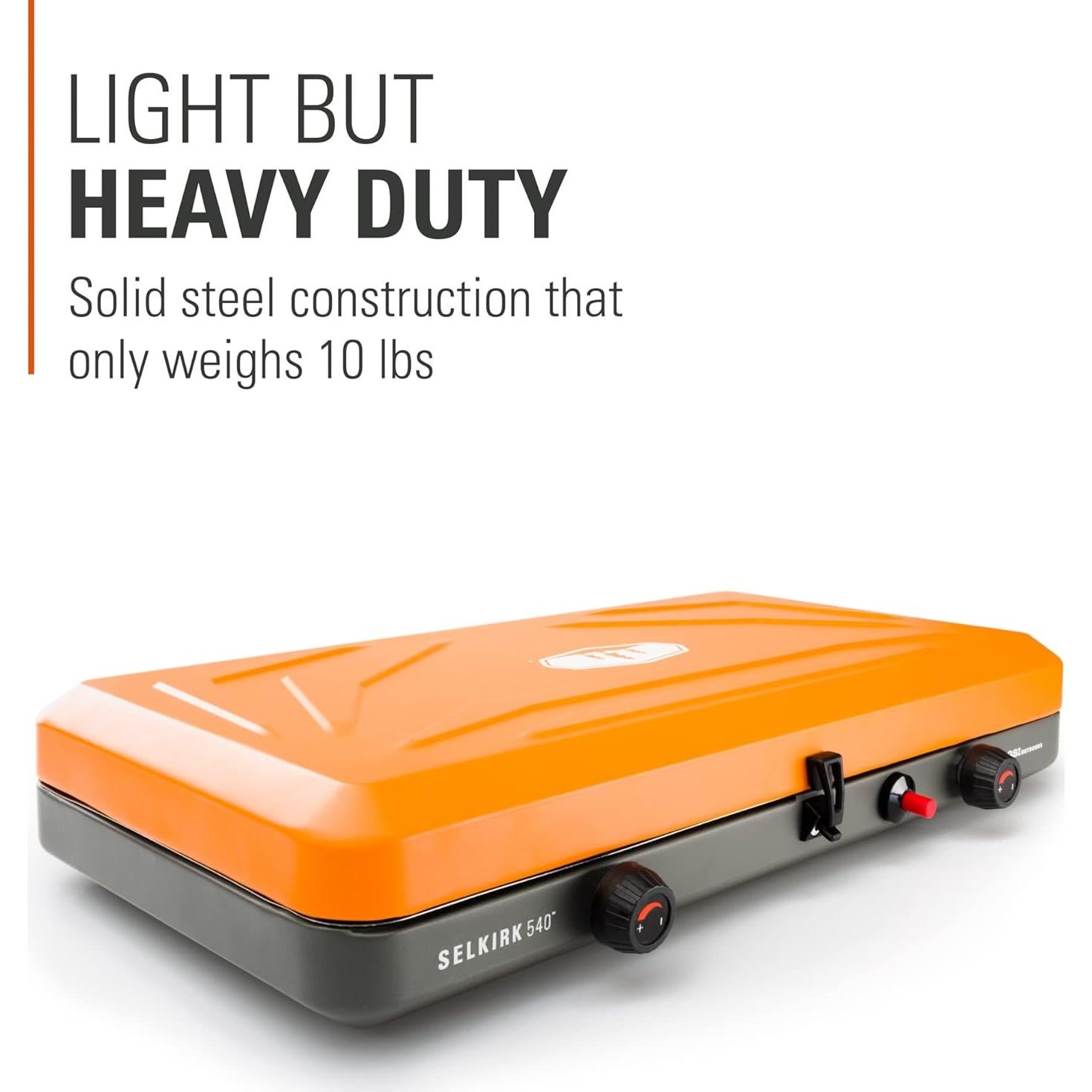 Estufa de Camping GSI Outdoors Selkirk 540+ 14,000 BTU Doble Quemador