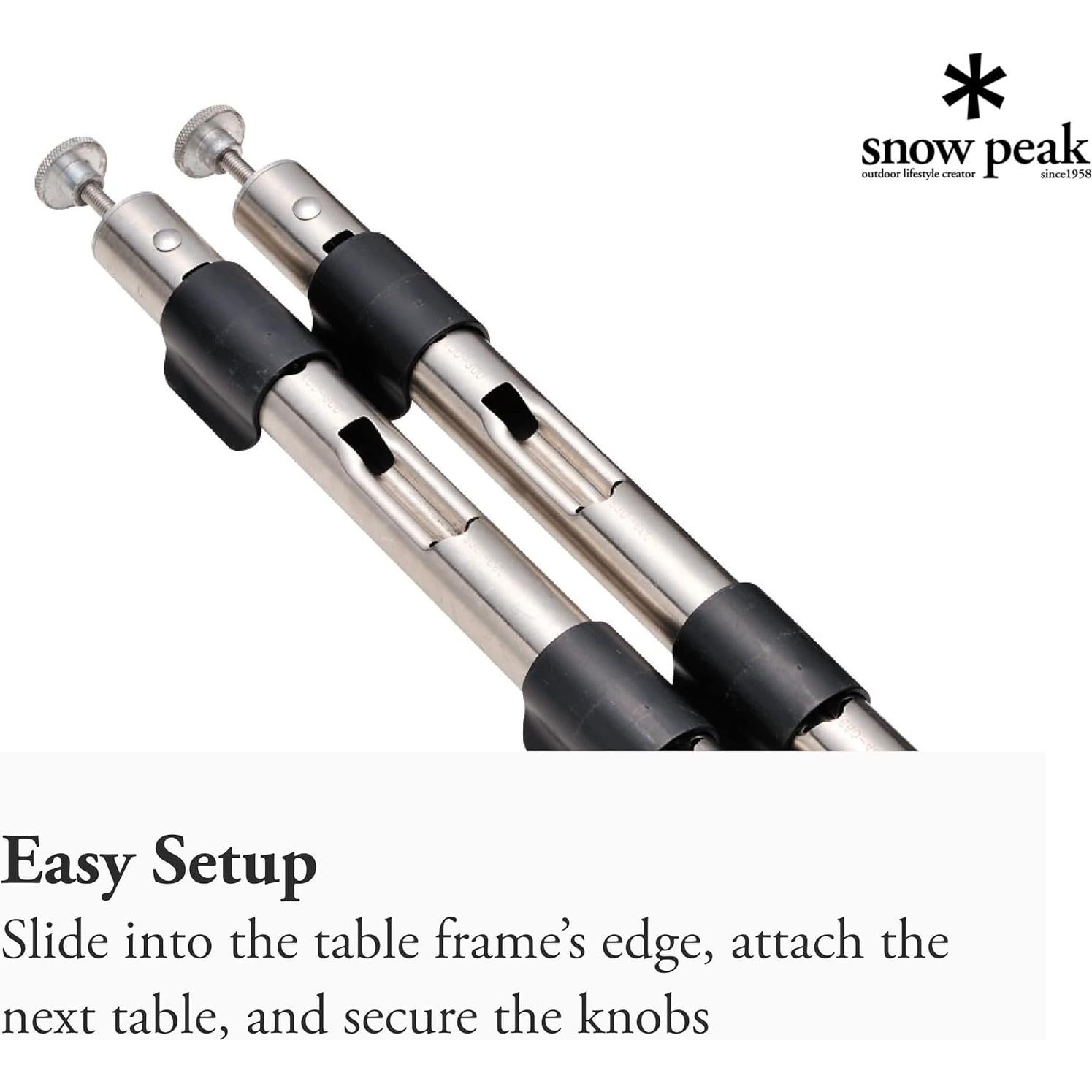 Mesa de Comedor Ajustable Snow Peak CK-151 31.75 cm