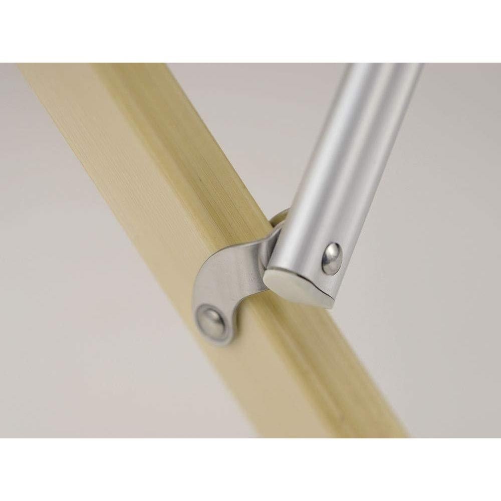 Silla Larga Take! Snow Peak de Bambú y Lona Lavable 130x11 cm