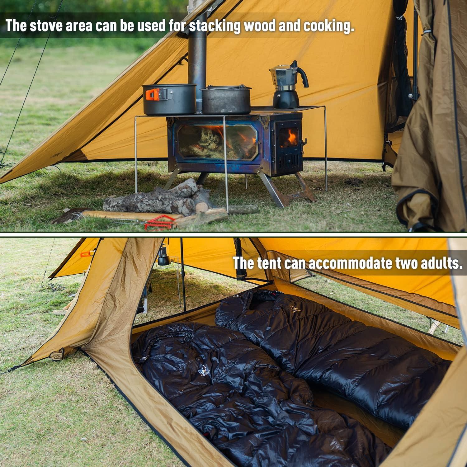 Tienda Caliente POMOLY Stovehut 70 3.0 Impermeable 2 Personas