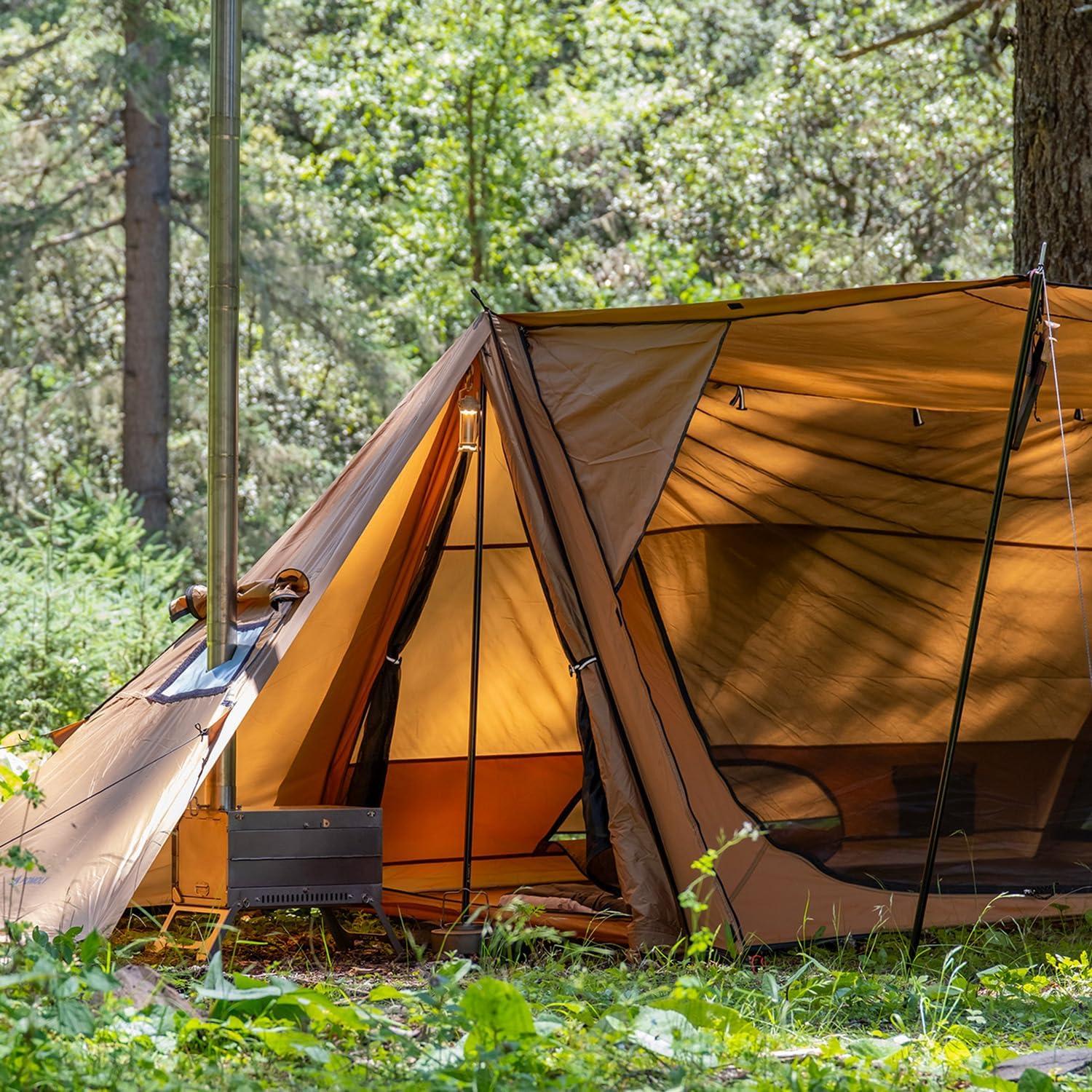 Tienda Caliente POMOLY Stovehut 70 3.0 Impermeable 2 Personas