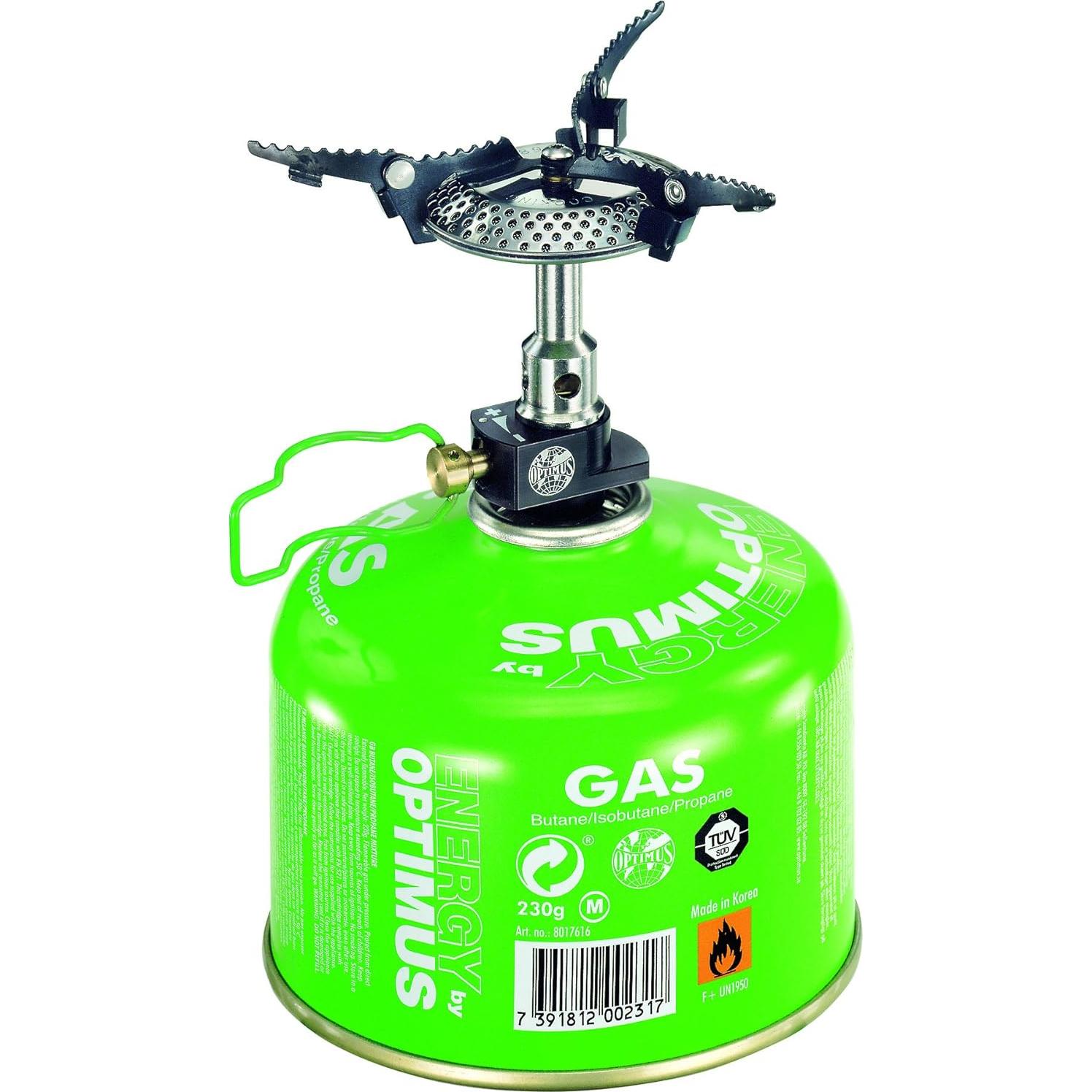 Estufa de Camping Optimus Crux Lite 3000W Ultraligera