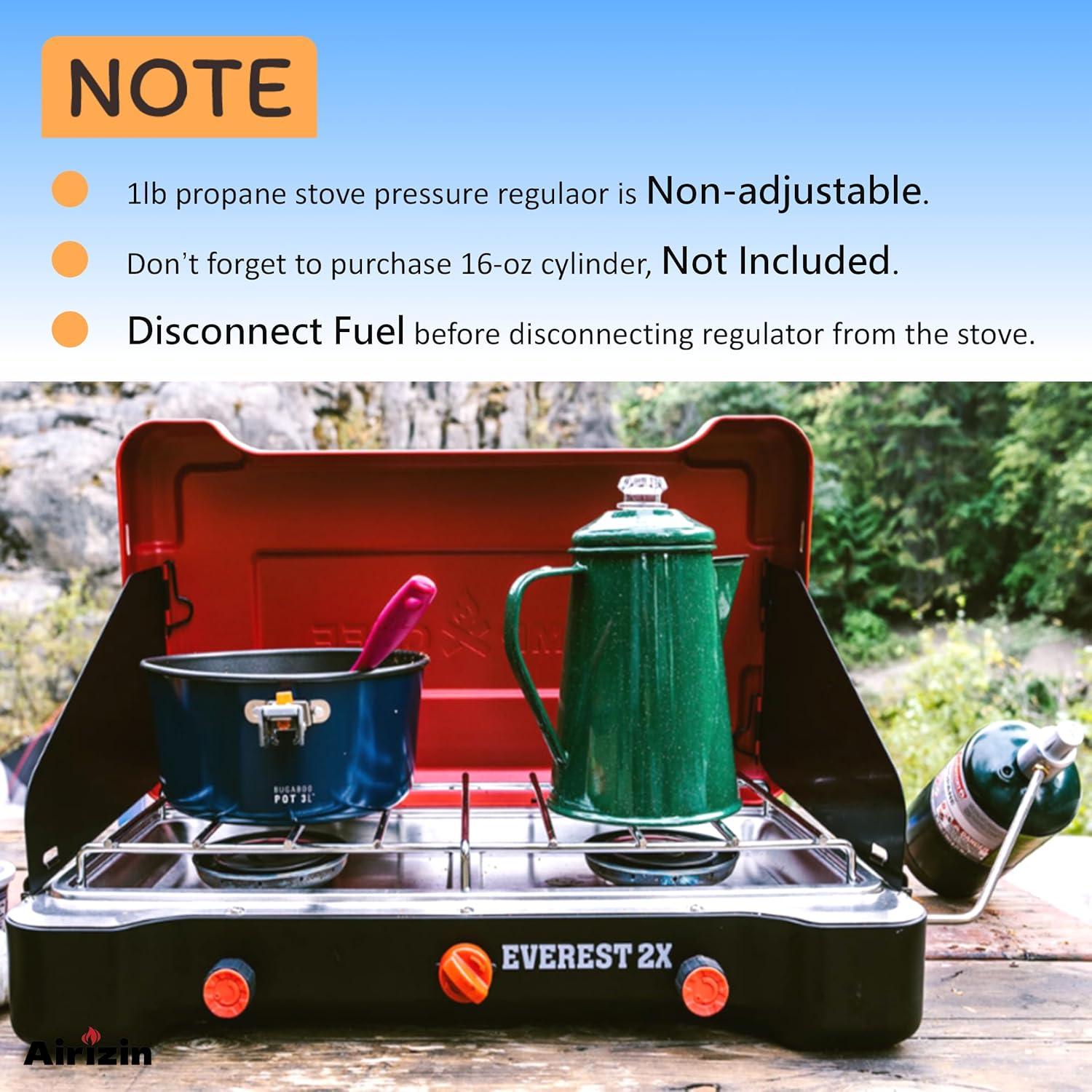 Regulador de Estufa MS-132P Camp Chef Everest 2X Propano