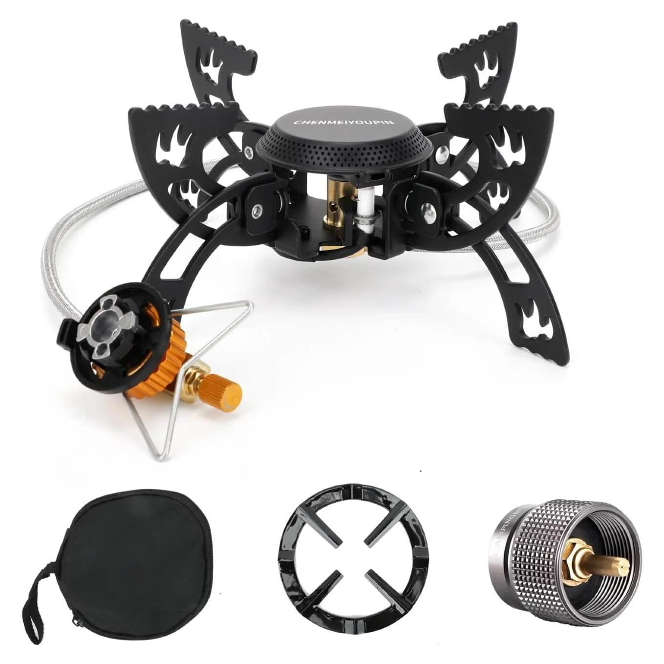 Estufa de Camping Portátil CHENMEIYOUPIN 3800W Plegable