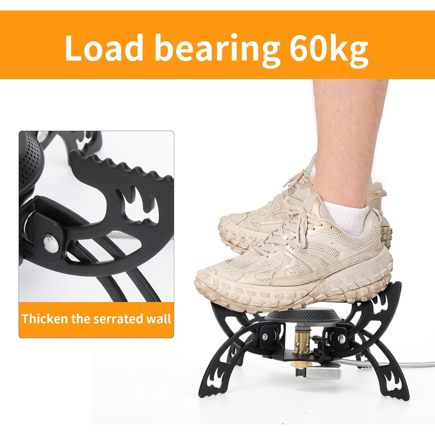 Estufa de Camping Portátil CHENMEIYOUPIN 3800W Plegable