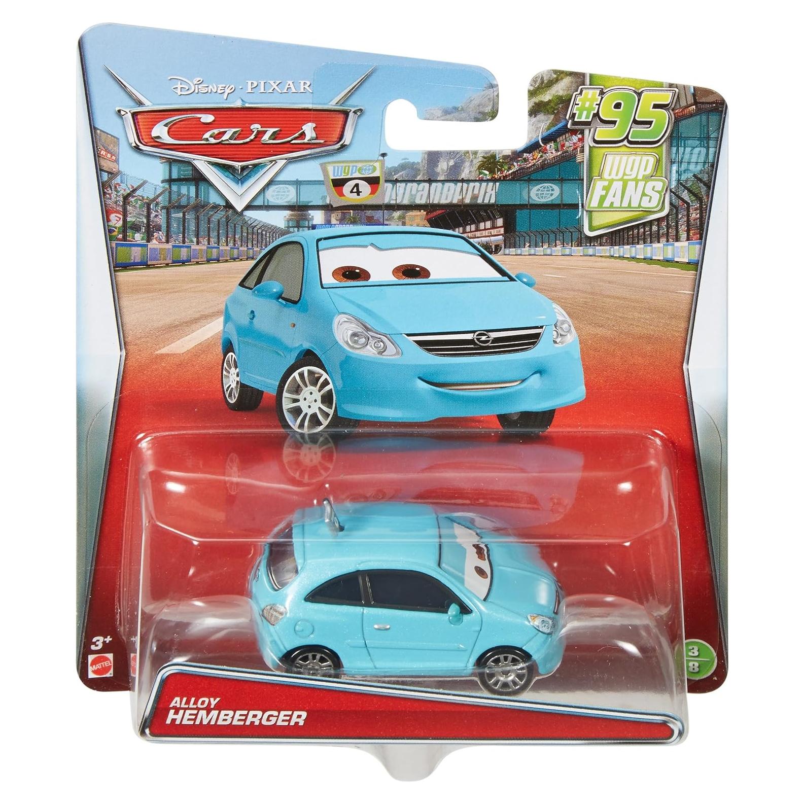 Vehículo de metal Disney Cars Hemberger 4.14x13.97cm