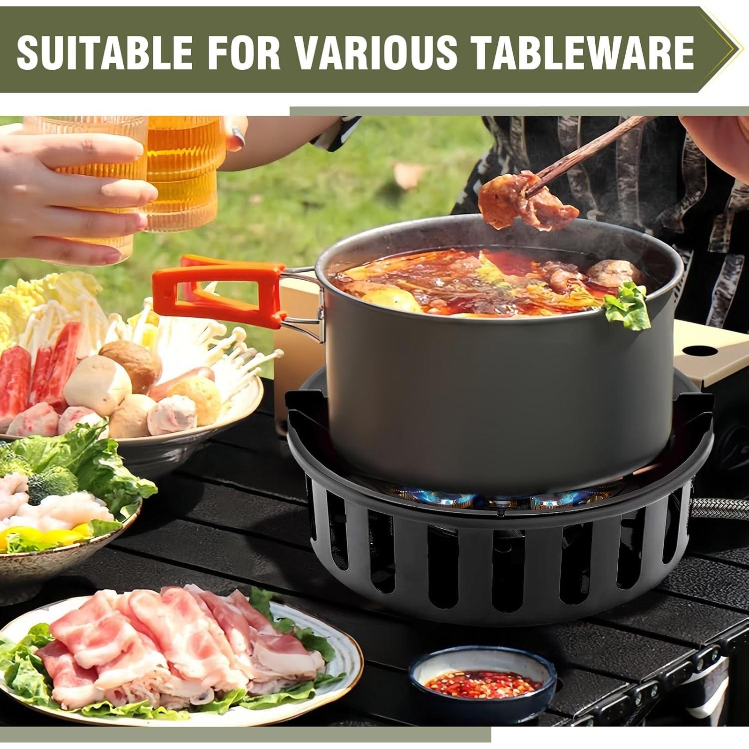 Estufa de Propano Portátil BESTFIRE 72000 BTU con Encendido Piezoeléctrico