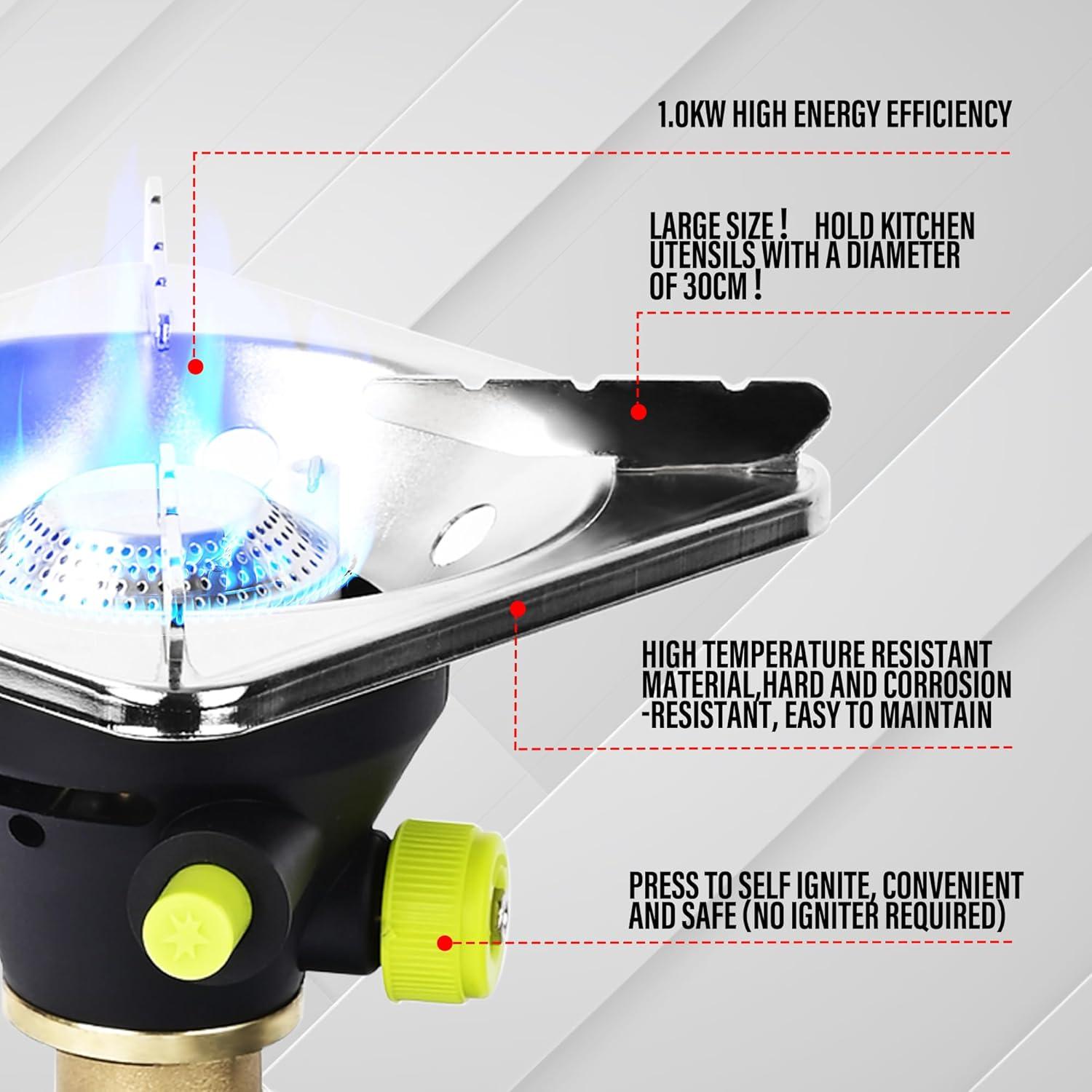 Estufa de Camping Propano Hotdevil HD-5005 Ligera 0.65 kg