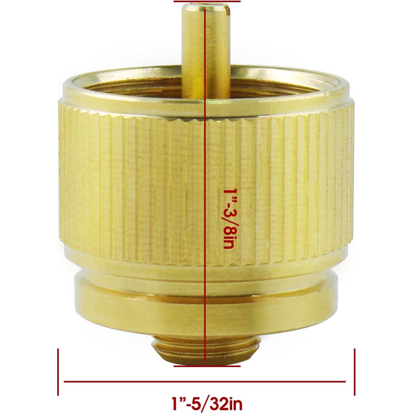Adaptador de Estufa de Camping MENSI para Gas Propano EN417