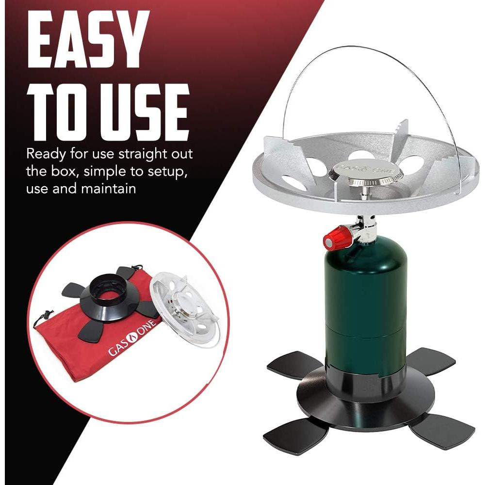 Estufa de Camping Gas One GS-8000 con Bolsa Impermeable