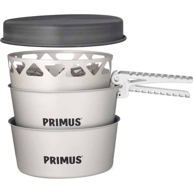 Juego de Estufa Primus 2.3L con Parabrisas y Ollas