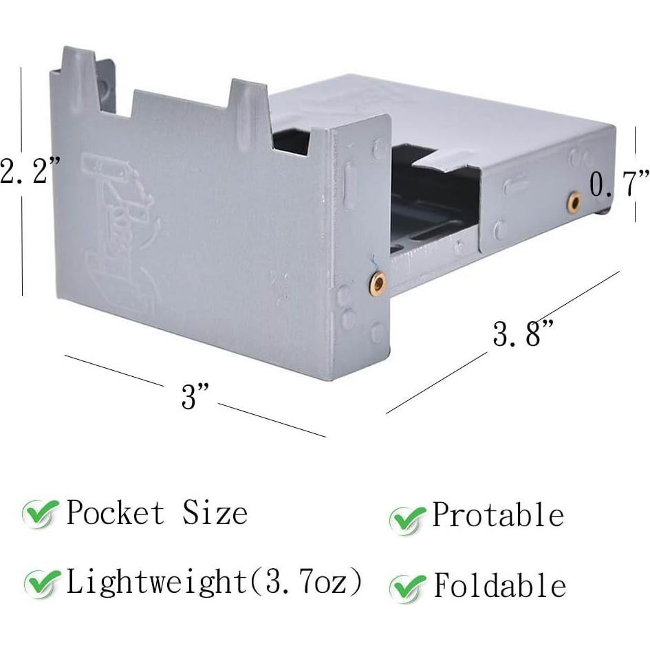 Estufa de bolsillo Breezing Style PB001 ultraligera 105g